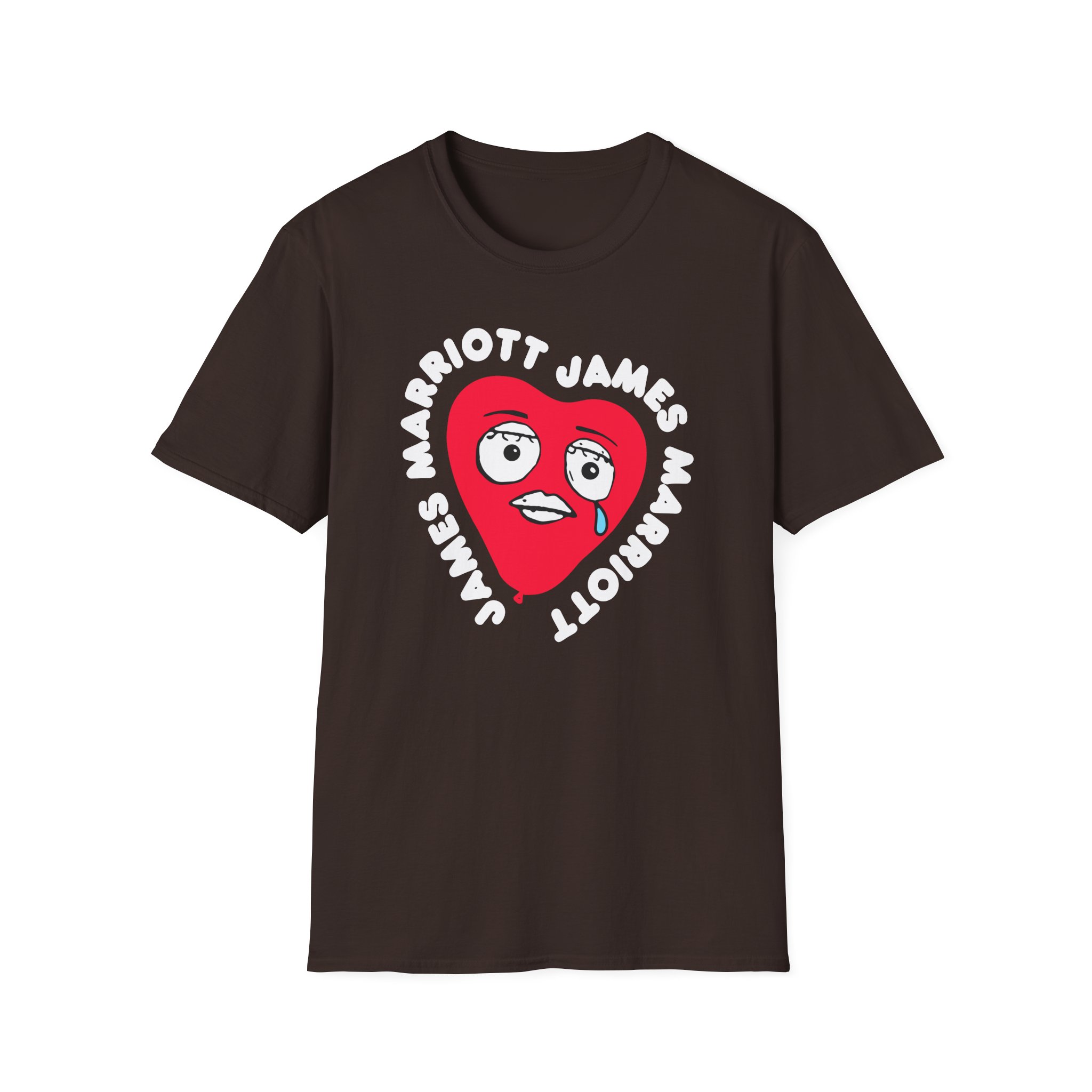 James Marriott Are We There Yet Heart Unisex Softstyle T-Shirt