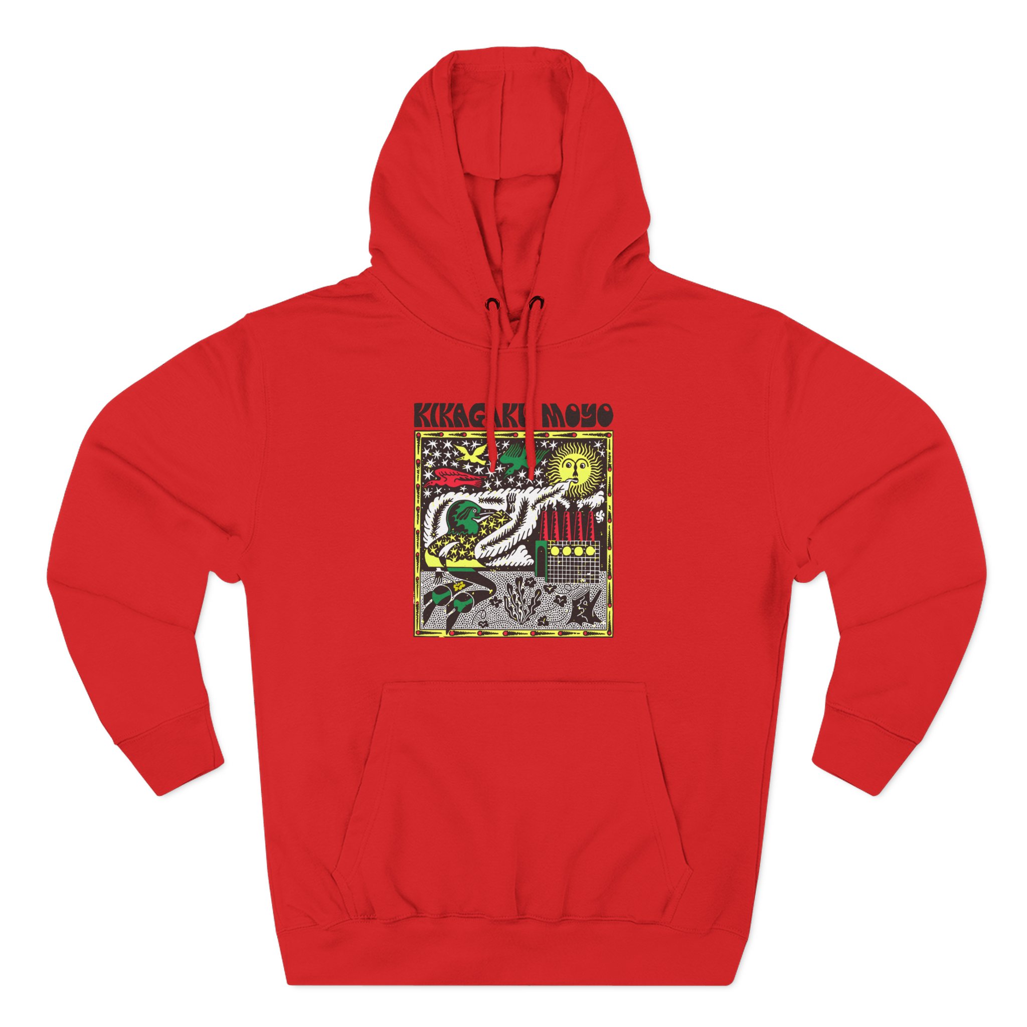 Kikagaku Moyo Three-Panel Fleece Hoodie