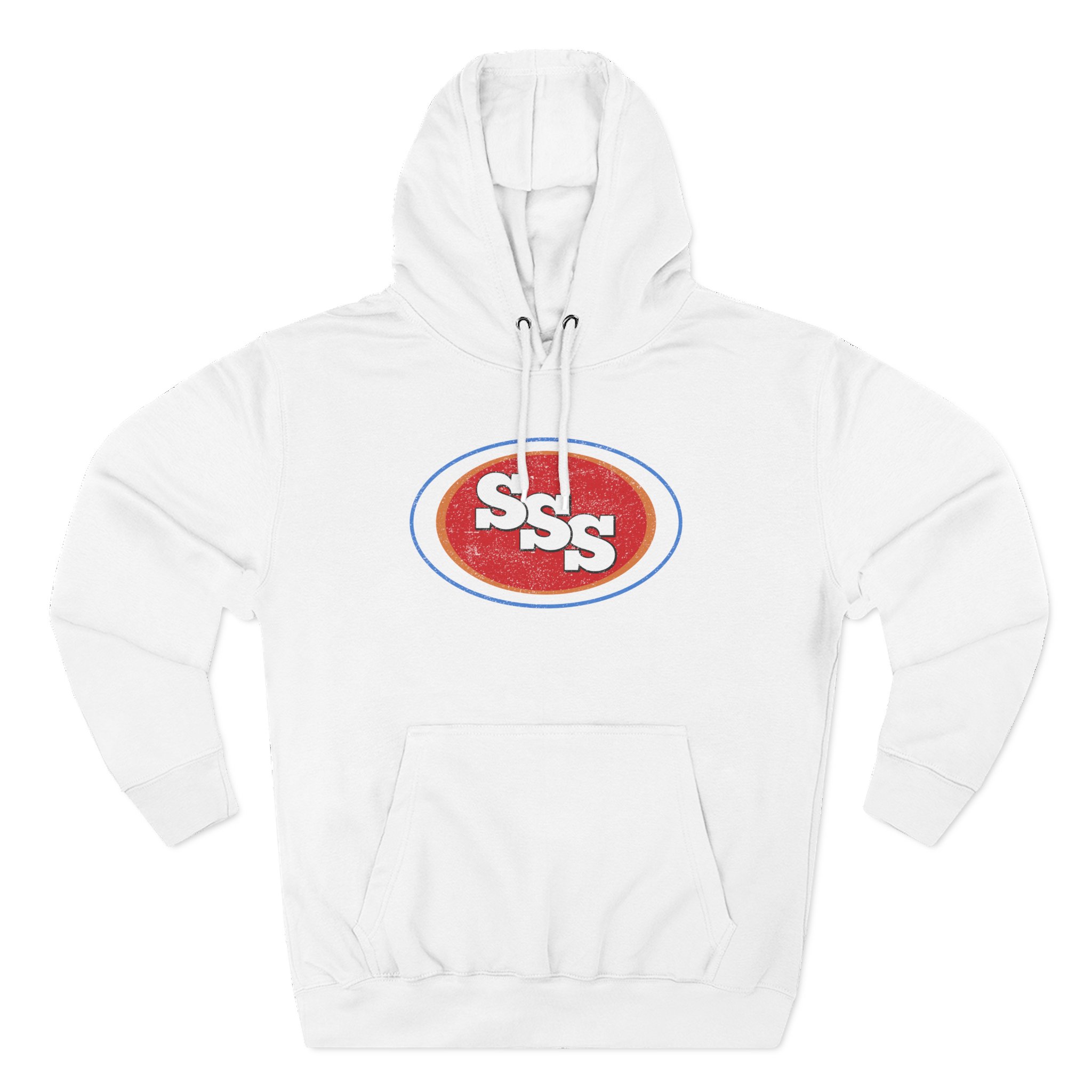 Seasick Steve Sss Oval Acid Three-Panel Fleece Hoodie