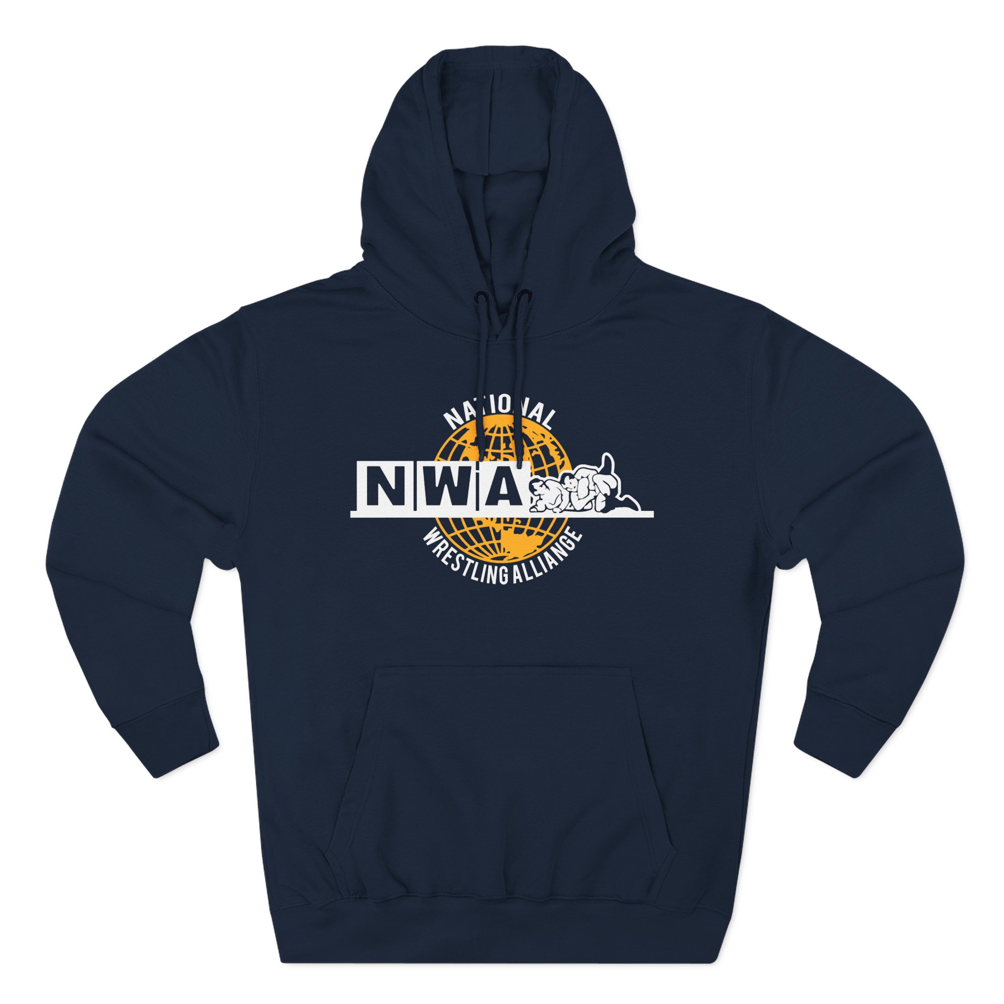 NWA National Wrestling Alliance Three-Panel Fleece Hoodie