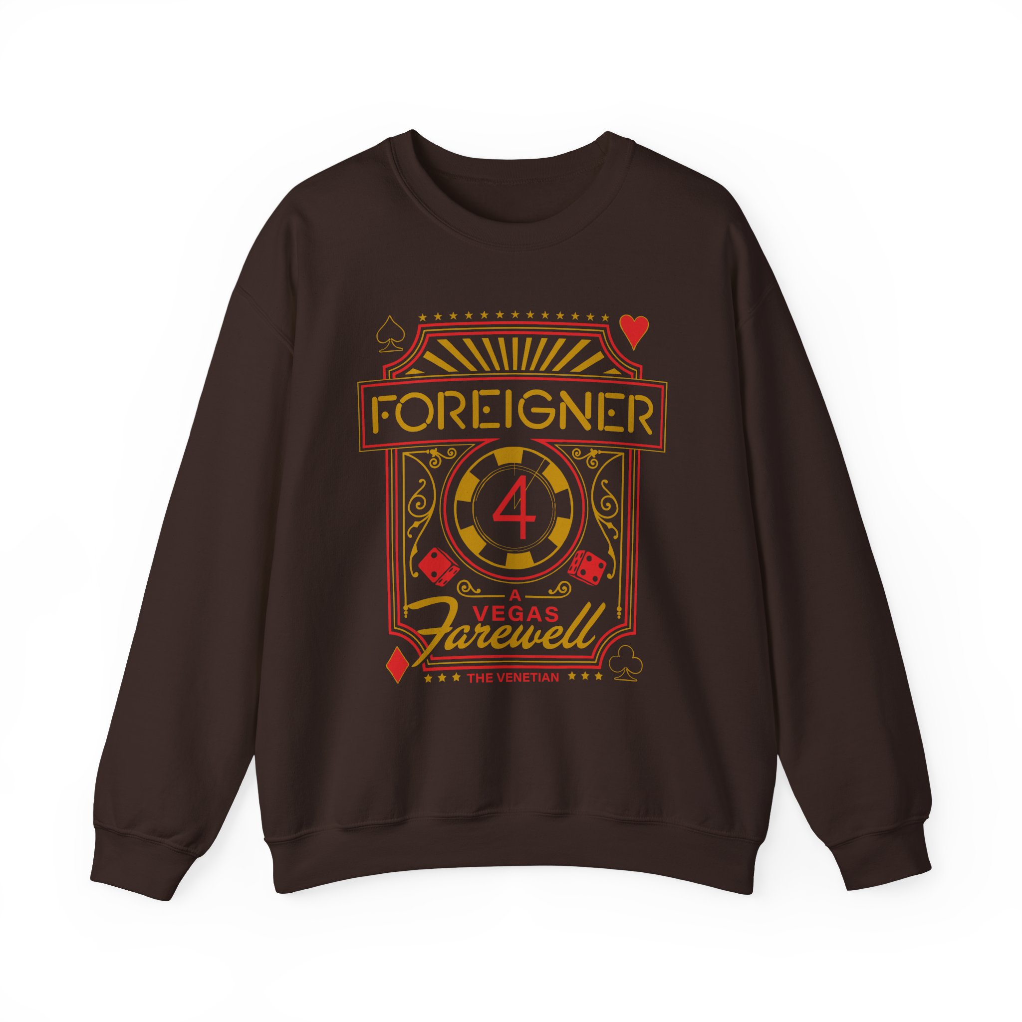 Foreigner Vegas Event Unisex Heavy Blendâ„¢ Crewneck Sweatshirt