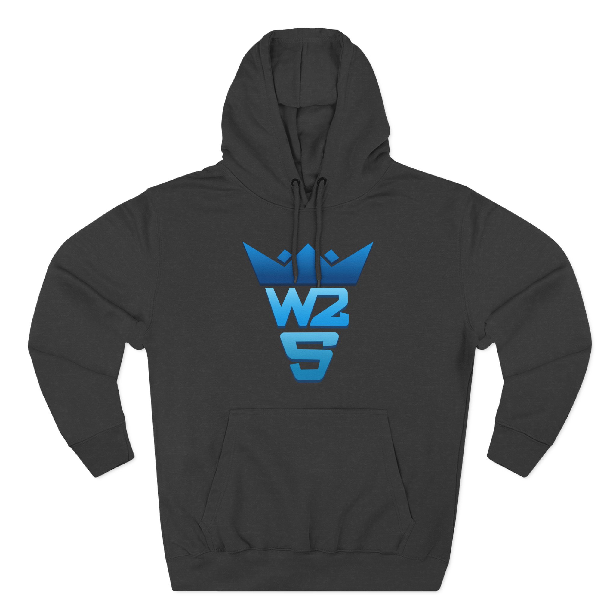 Zerkaa W2s Logo Three-Panel Fleece Hoodie
