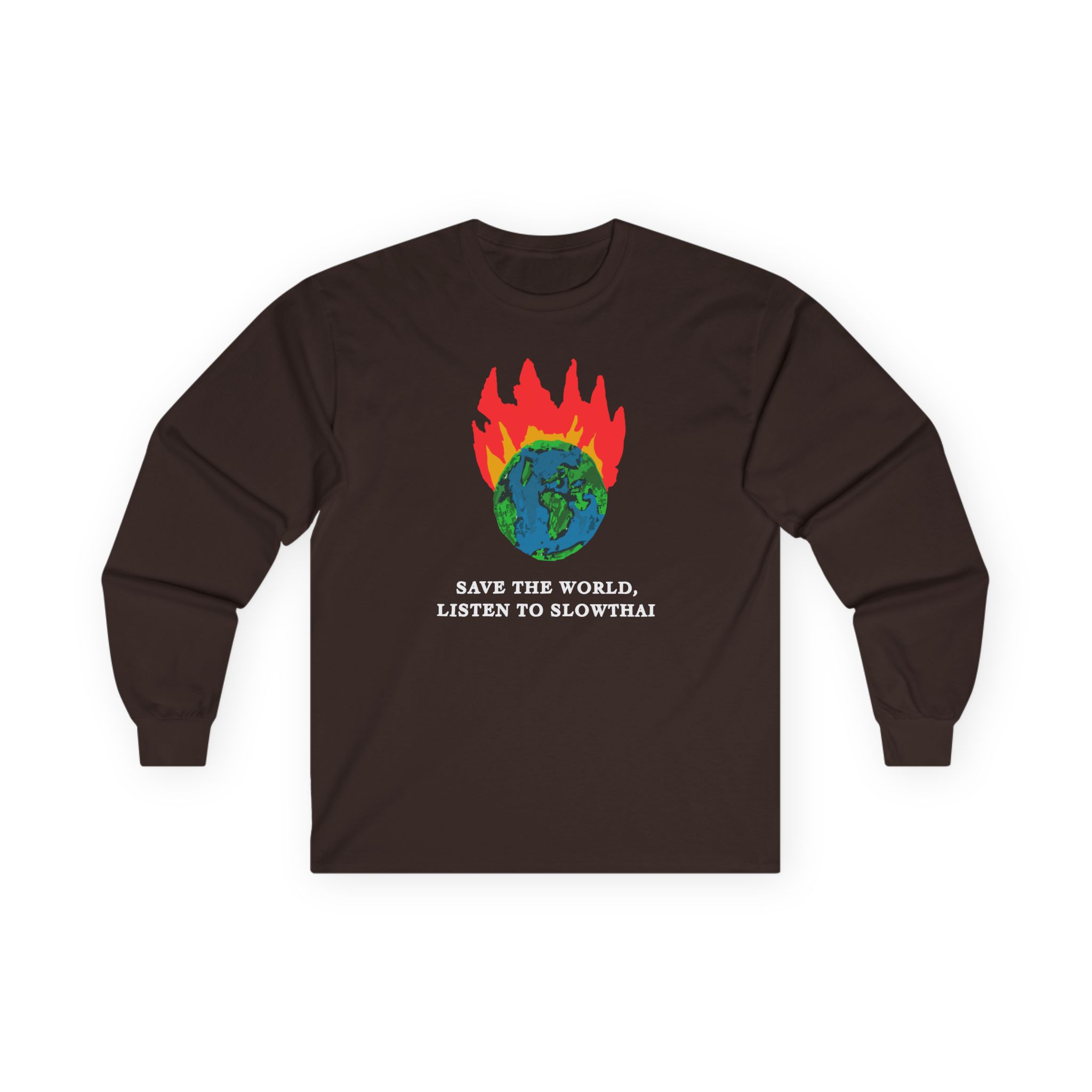 Save the World Listen to Slowthai Unisex Ultra Cotton Long Sleeve Tee