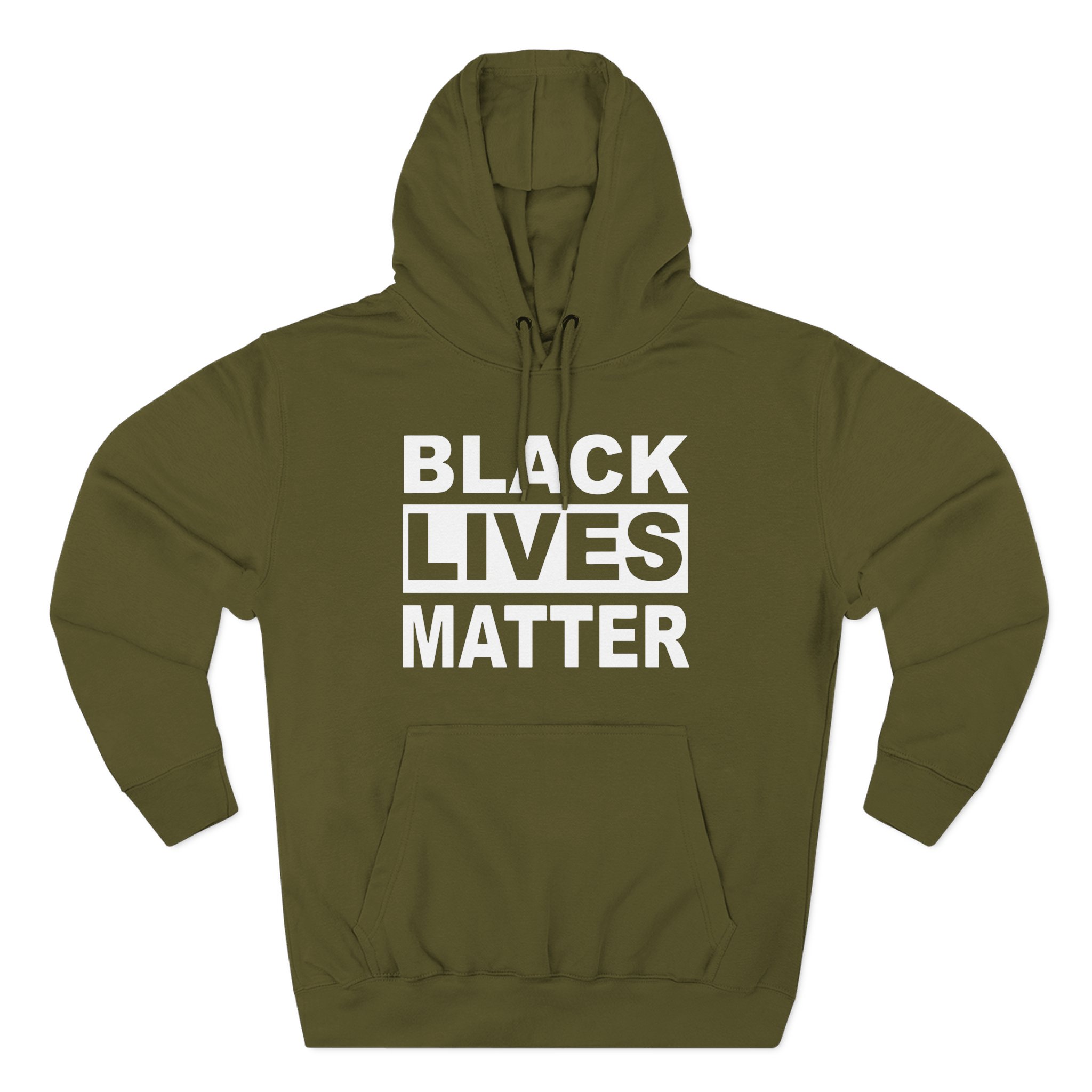 Julien Solomita Black Lives Matter Three-Panel Fleece Hoodie