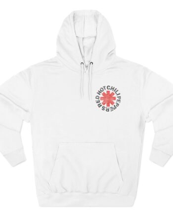 Red Hot Chili Peppers Logo Three-Panel Fleece Hoodie