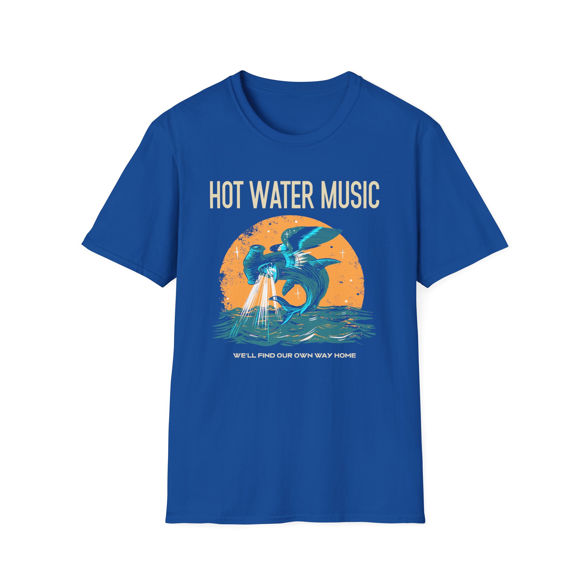 Hot Water Music Unisex Softstyle T-Shirt