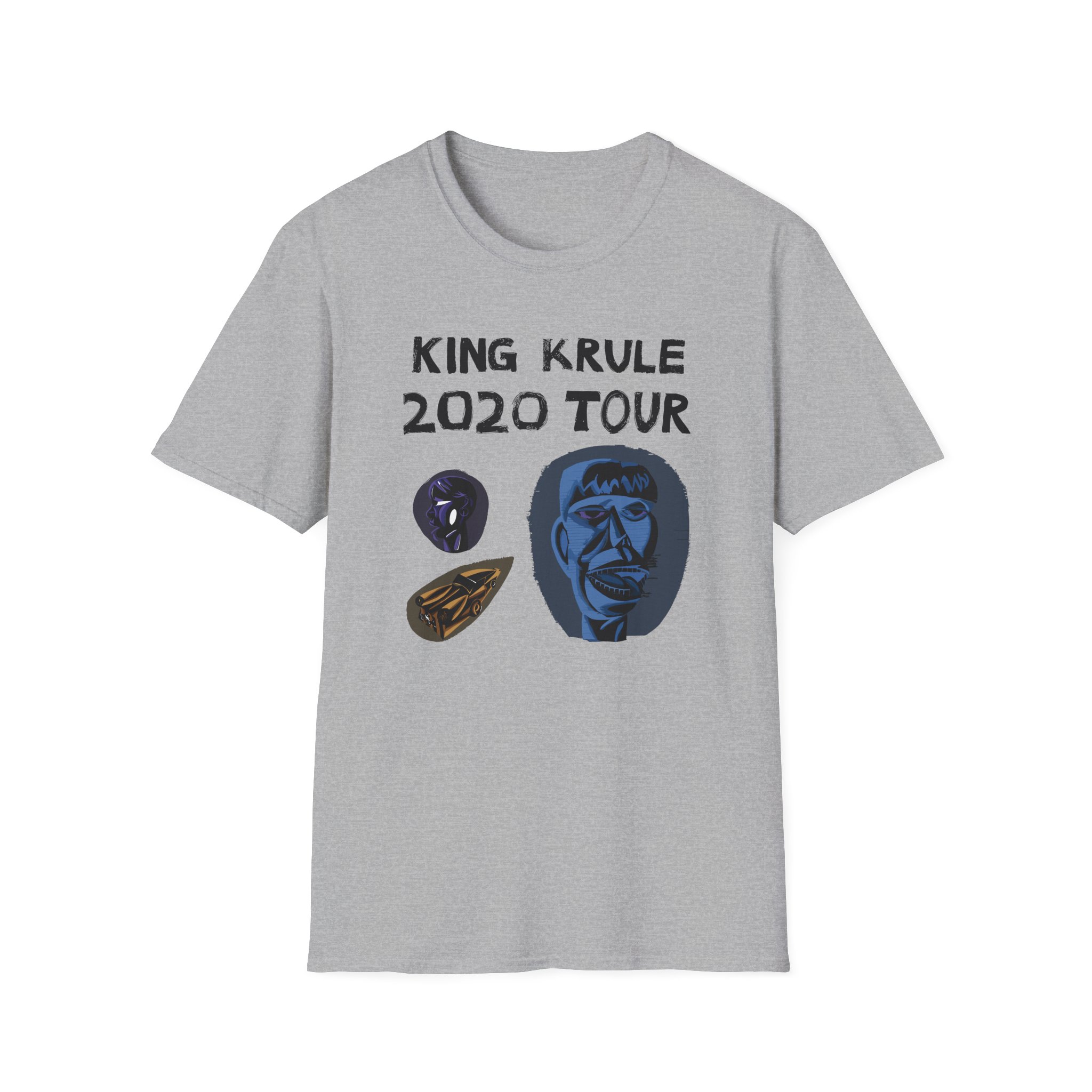 King Krule King Krule Tour Uk Europe Unisex Softstyle T-Shirt