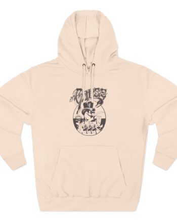 Goose Three-Panel Fleece Hoodie