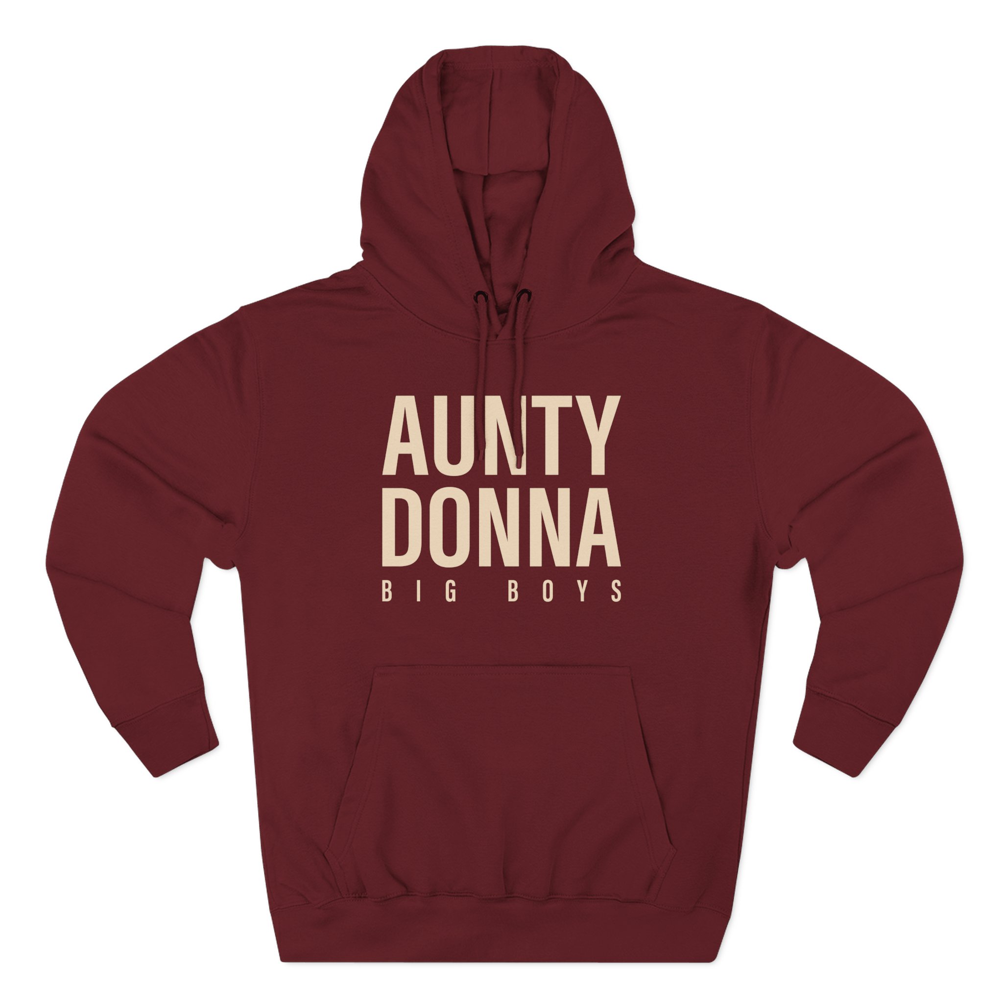 Aunty Donna Three-Panel Fleece Hoodie