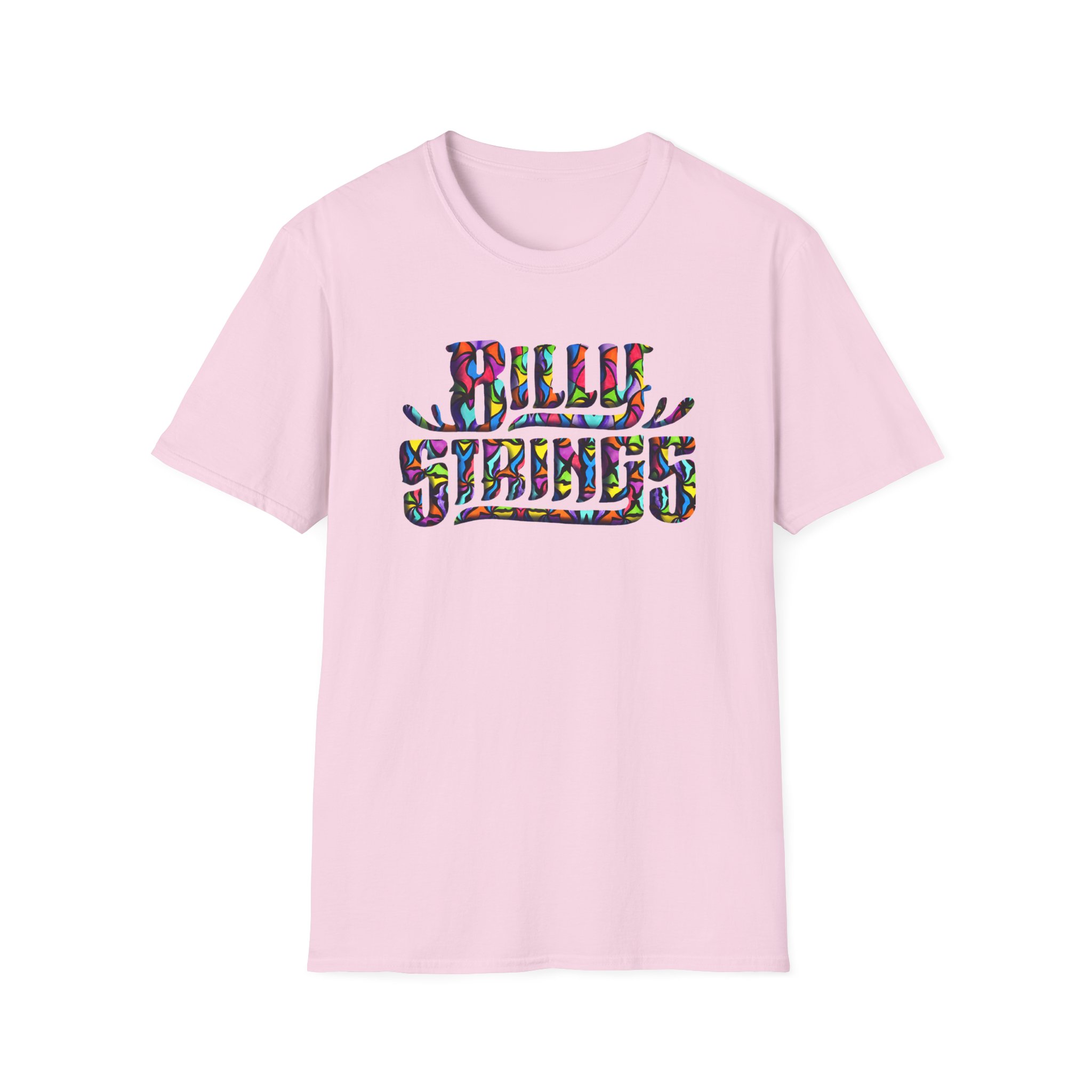 Billy Strings Colorful Classic Logo Unisex Softstyle T-Shirt