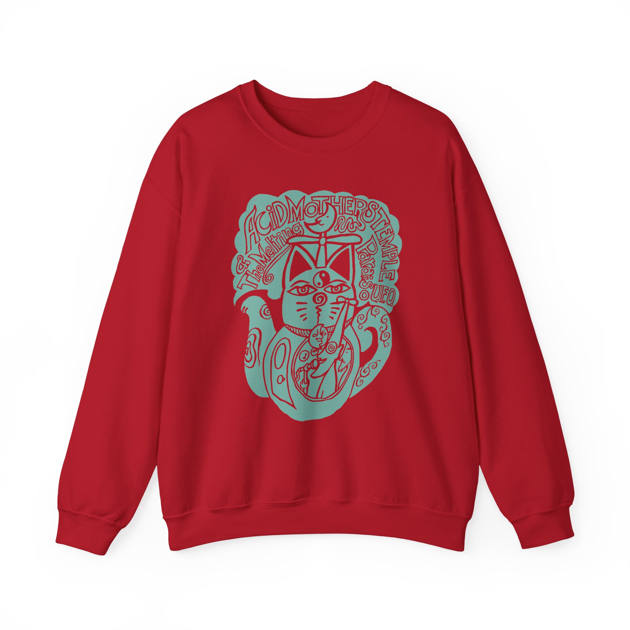 Acid Mothers Temple Teapot Unisex Heavy Blendâ„¢ Crewneck Sweatshirt