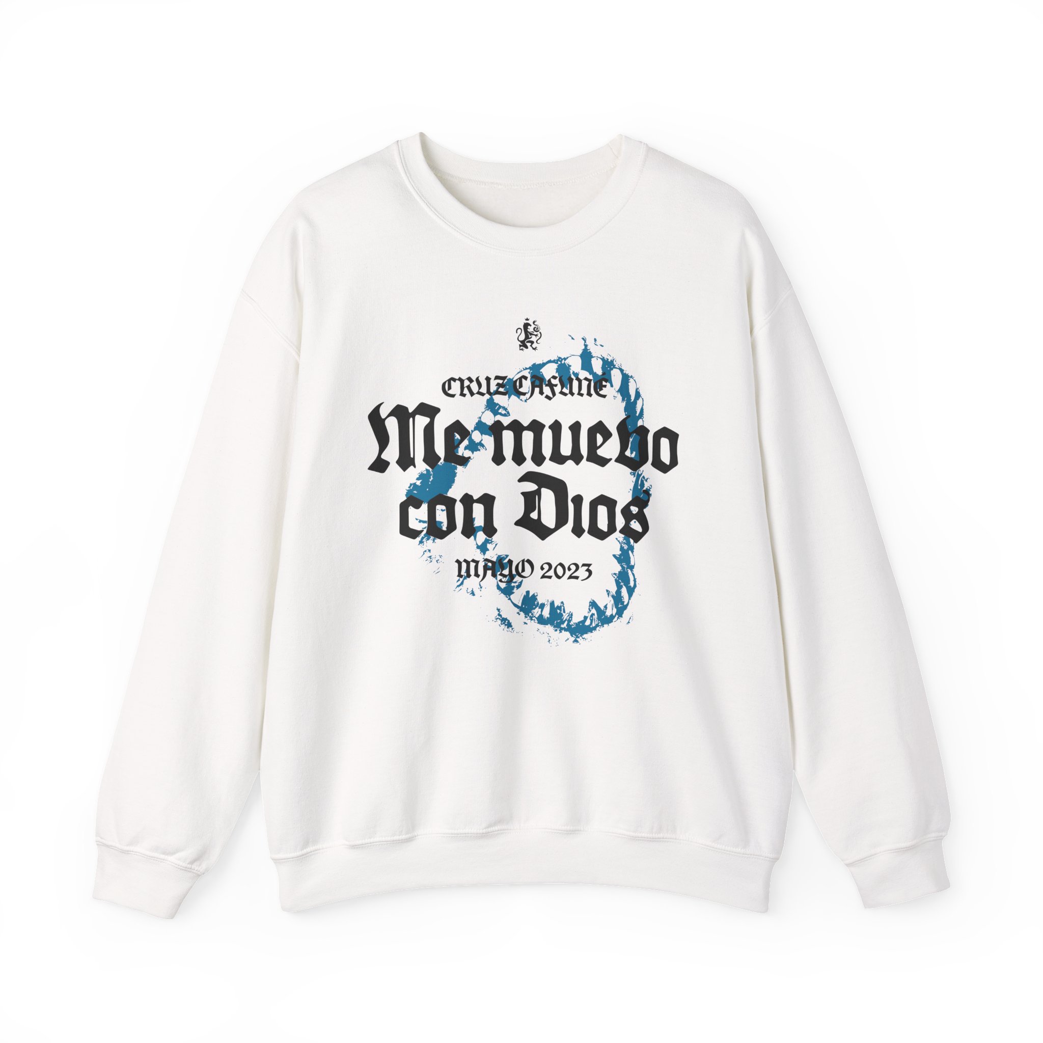 Cruz Cafune I Move With God Unisex Heavy Blendâ„¢ Crewneck Sweatshirt