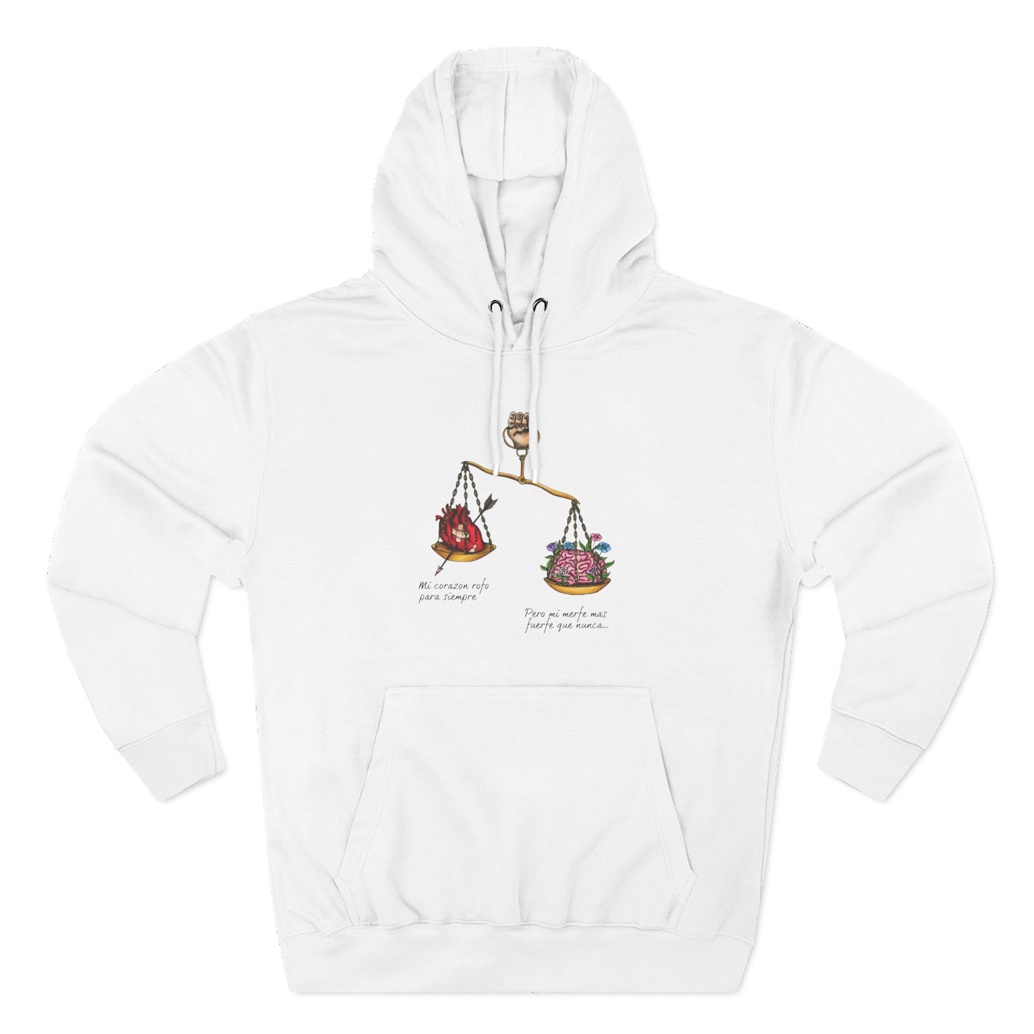 Arcangel Three-Panel Fleece Hoodie