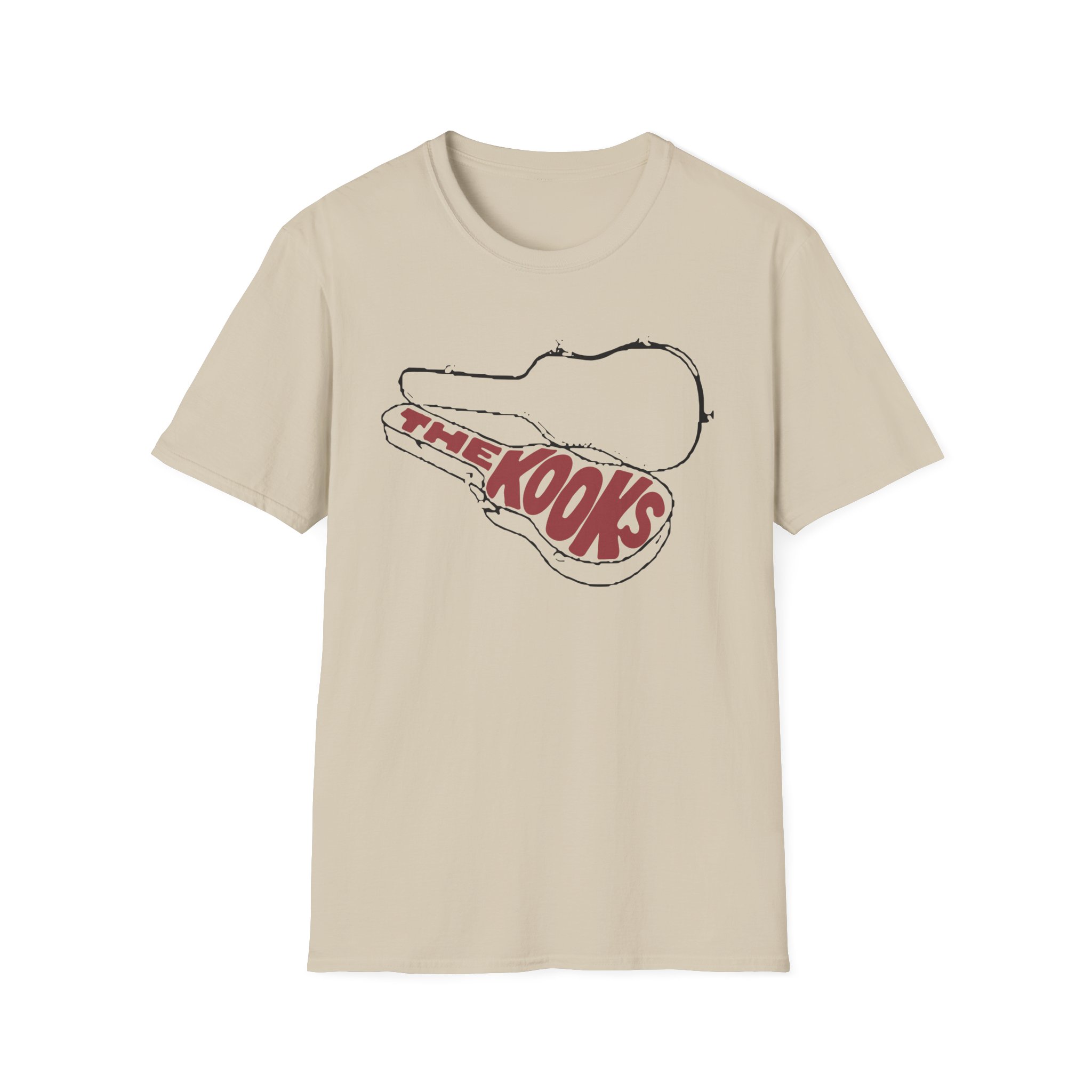 The Kooks Guitar Case Unisex Softstyle T-Shirt