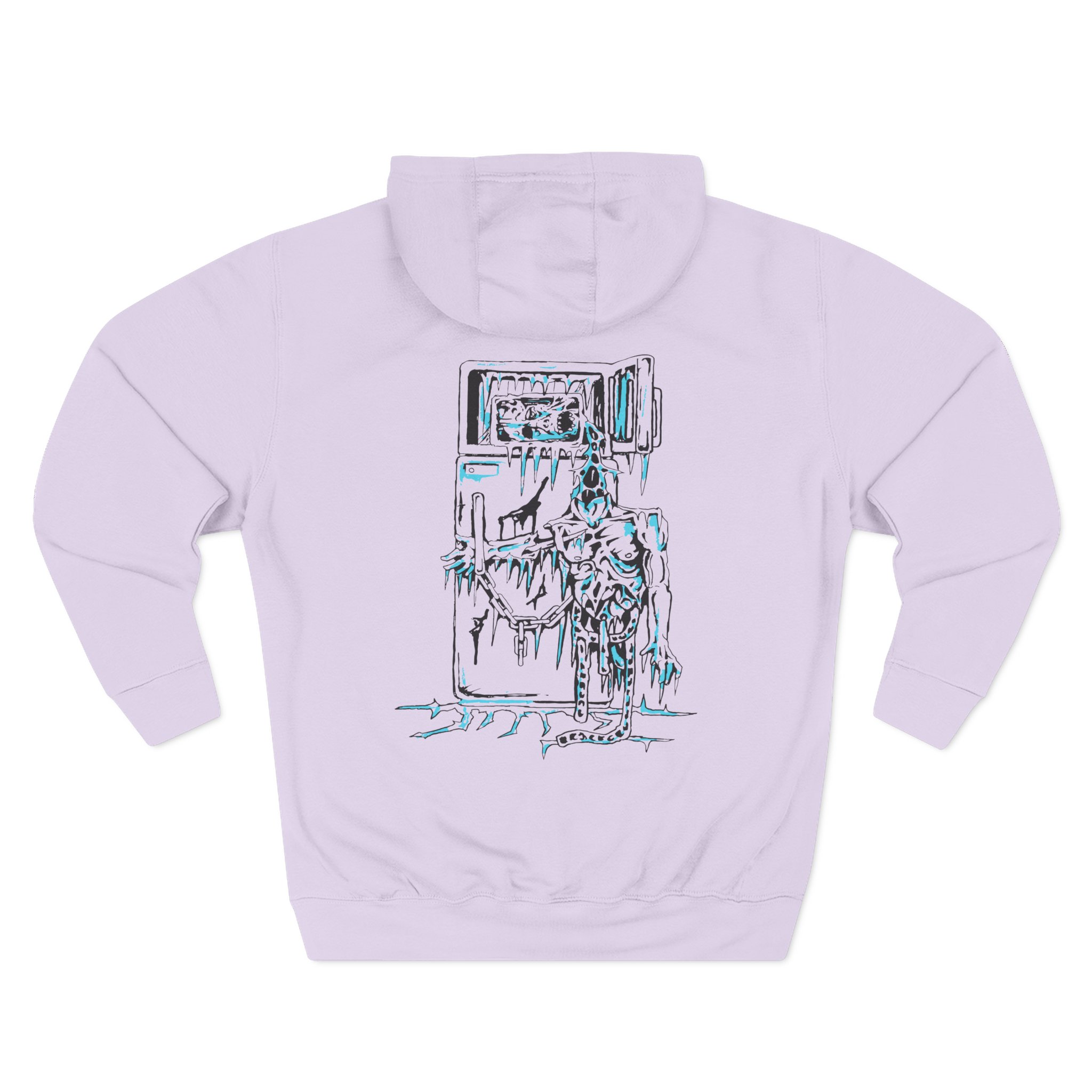 Frozen Soul Hung Up on Ice Three-Panel Fleece Hoodie