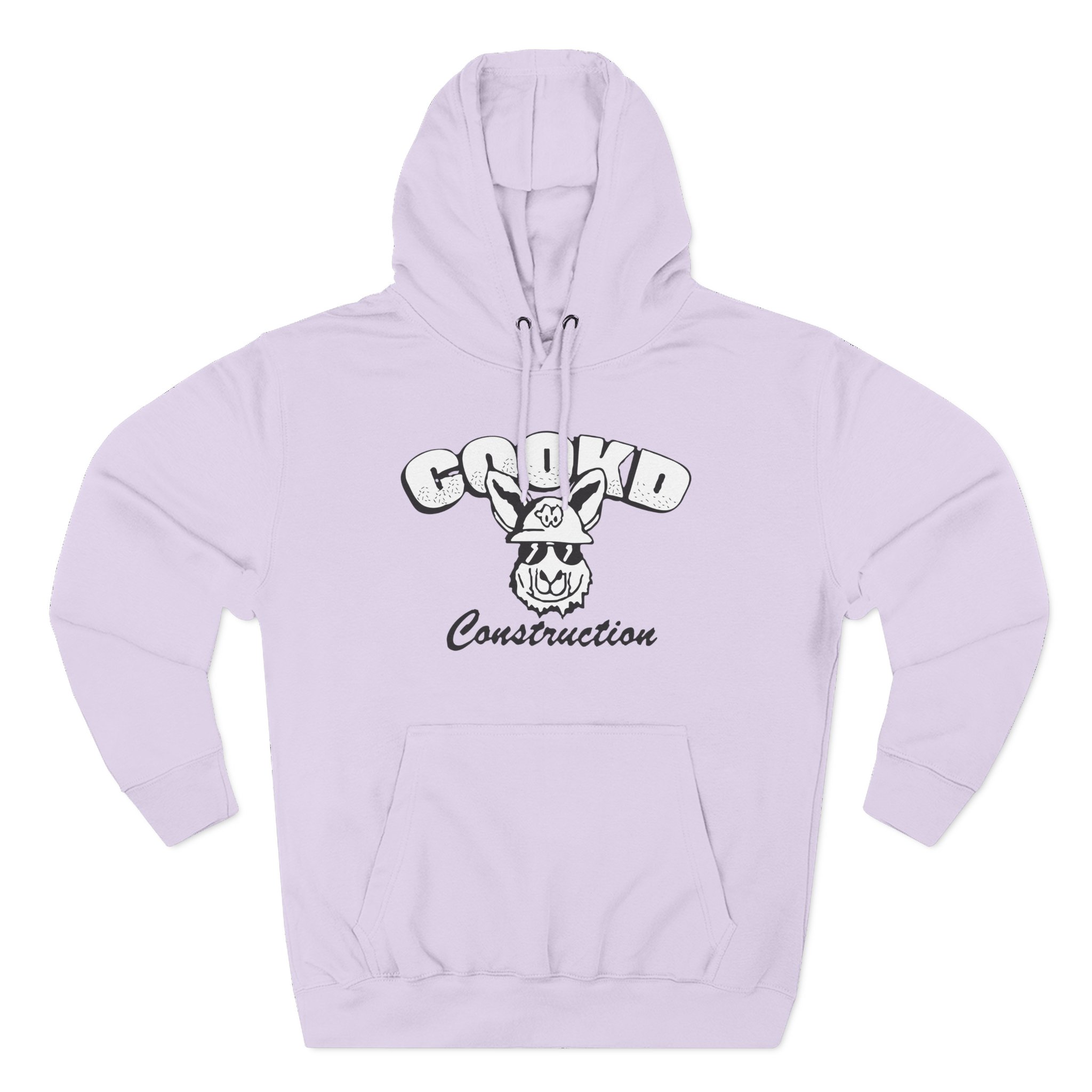 Lazarbeam Cookd Construction Three-Panel Fleece Hoodie