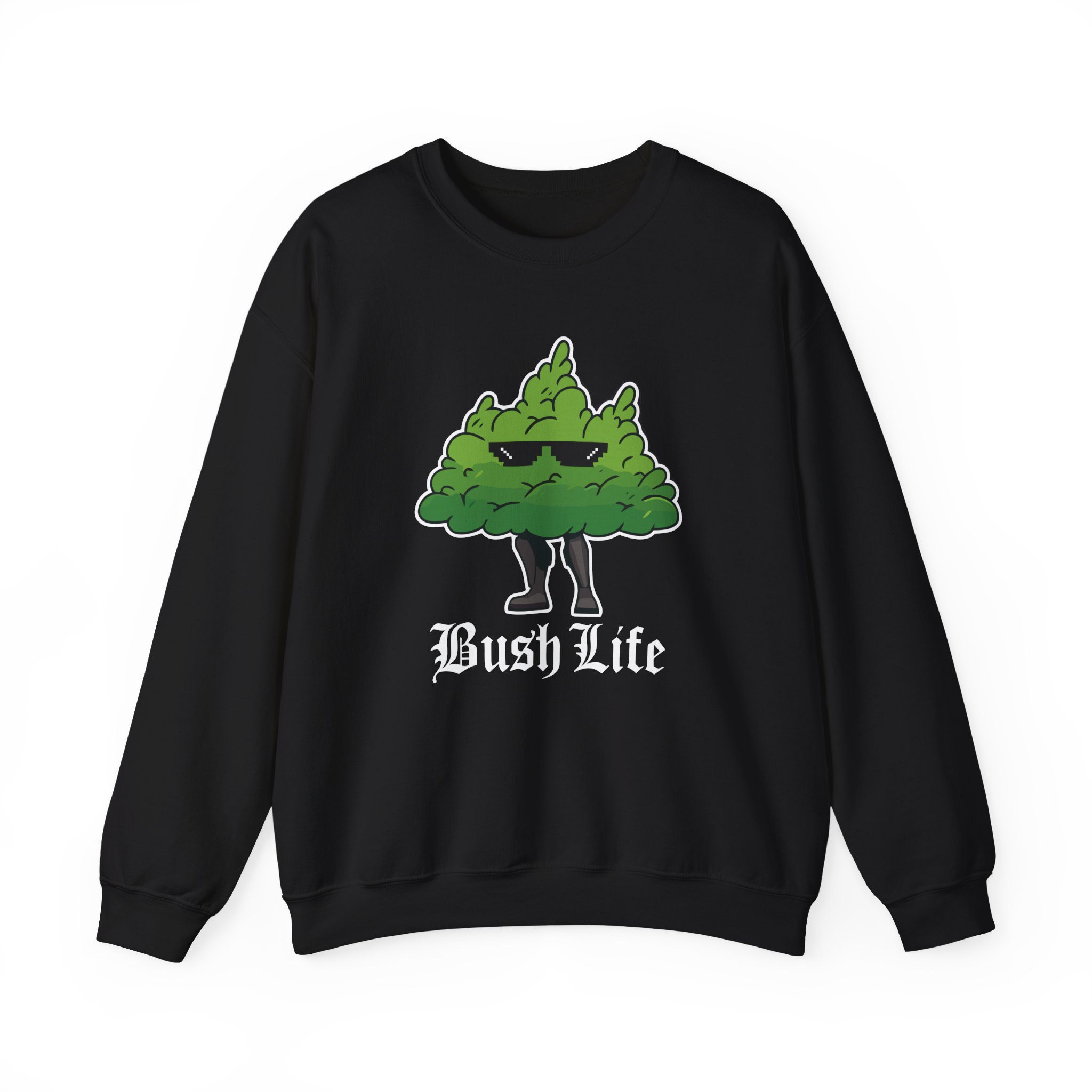 Morgz Bush Life Unisex Heavy Blendâ„¢ Crewneck Sweatshirt
