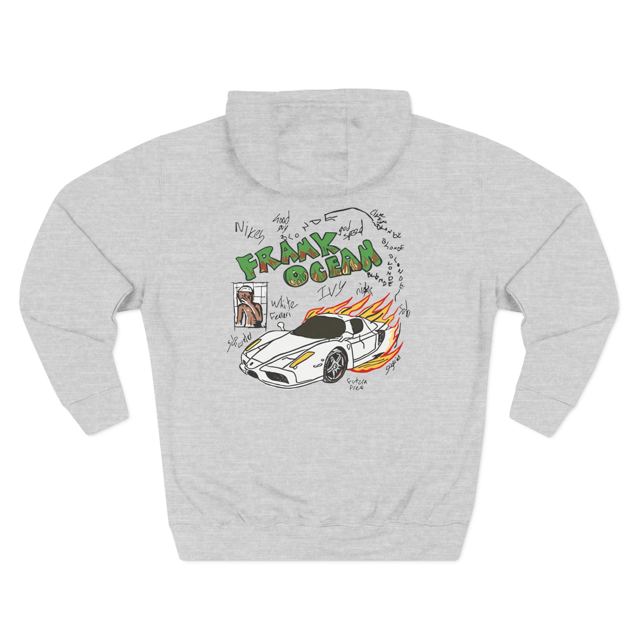 Frank Ocean Blond Art Three-Panel Fleece Hoodie