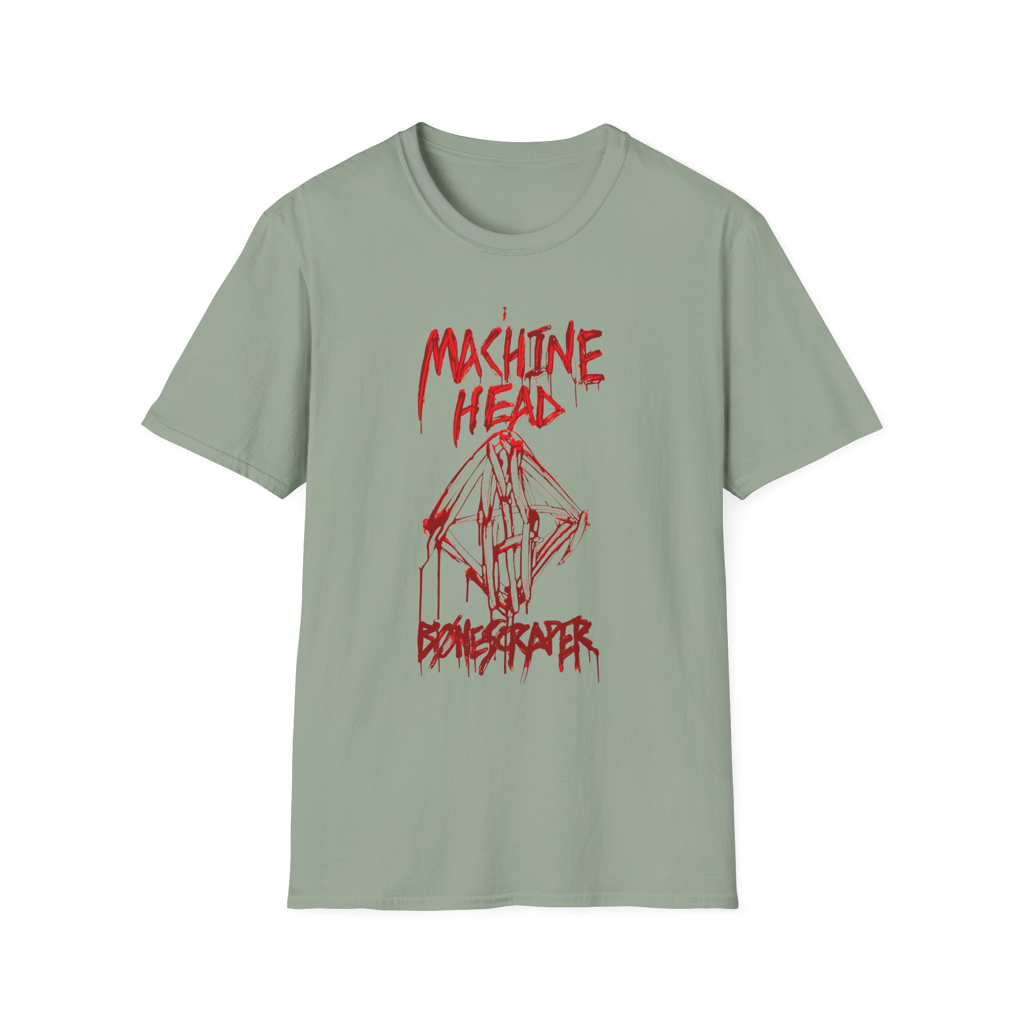 Machine Head Bønescraper Unisex Softstyle T-Shirt