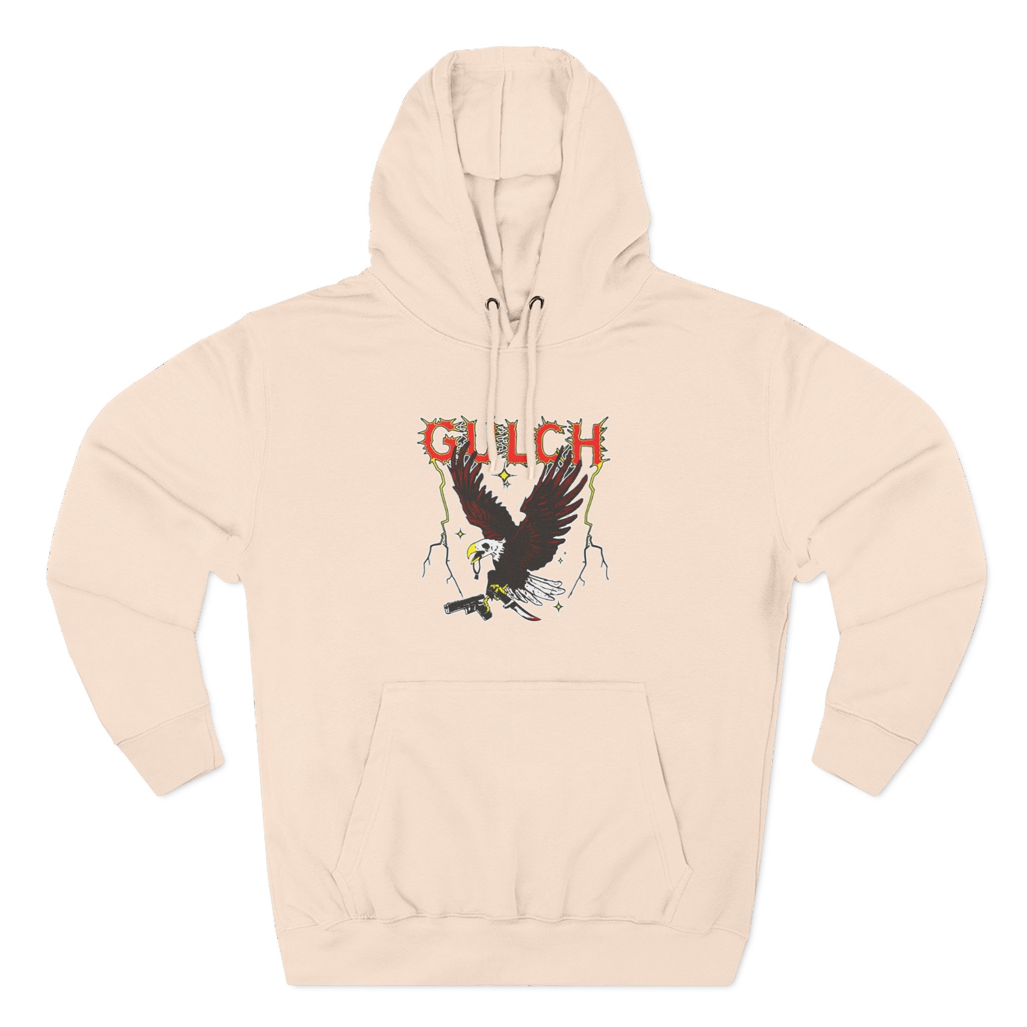 Gulch Three-Panel Fleece Hoodie
