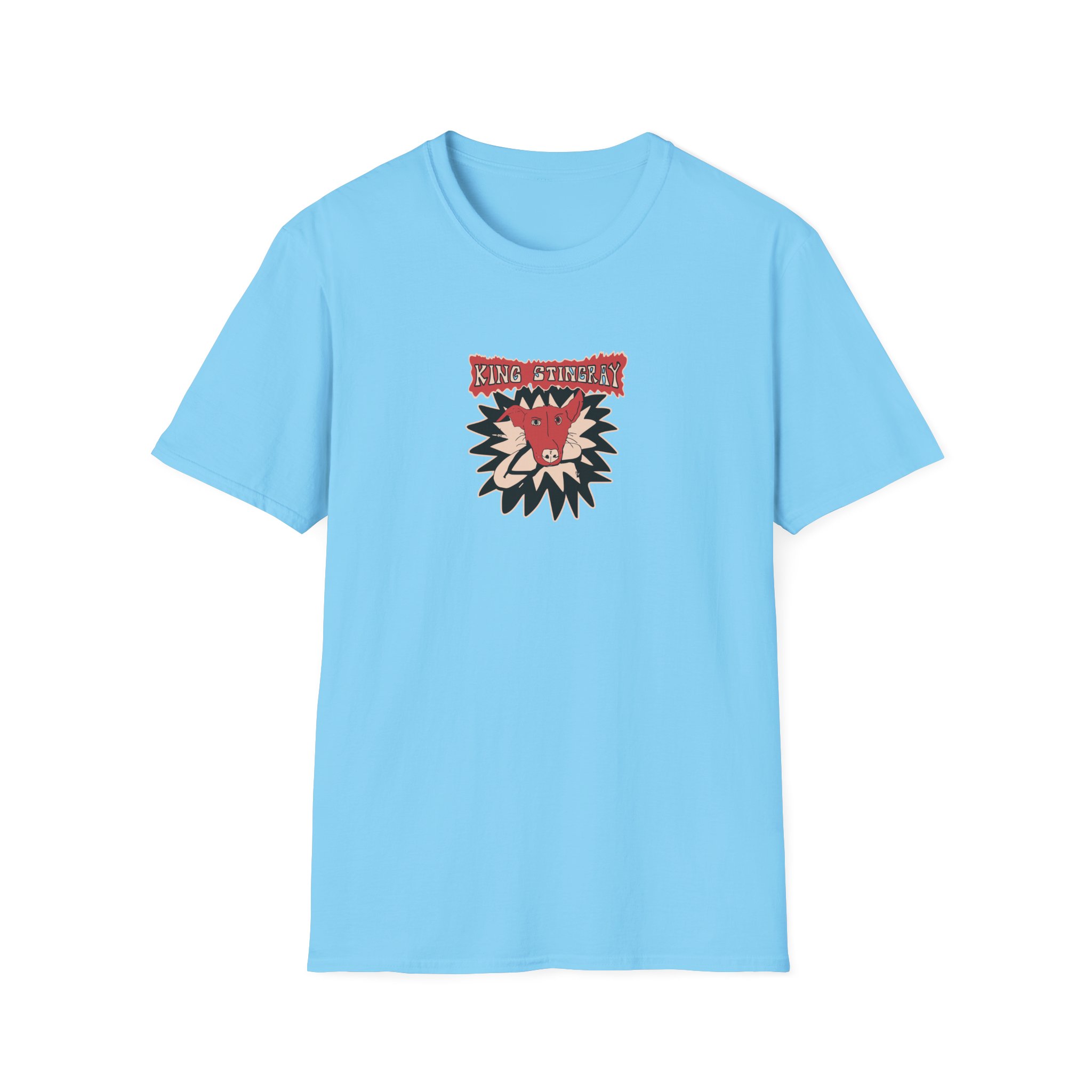 King Stingray Dog With Thong Unisex Softstyle T-Shirt