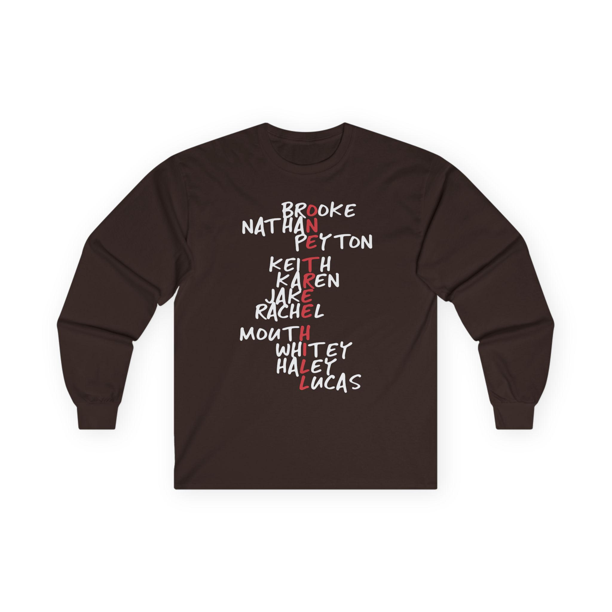 One Tree Hill Character Names Unisex Ultra Cotton Long Sleeve Tee