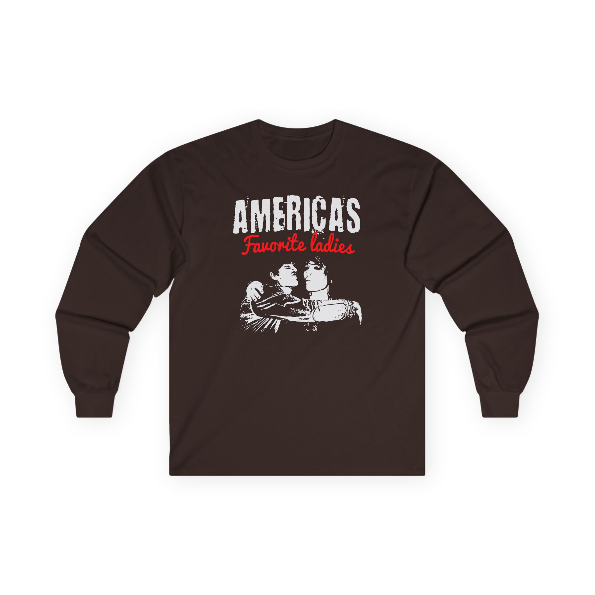 Jake & Johnnie Americas Favorite Ladies Unisex Ultra Cotton Long Sleeve Tee