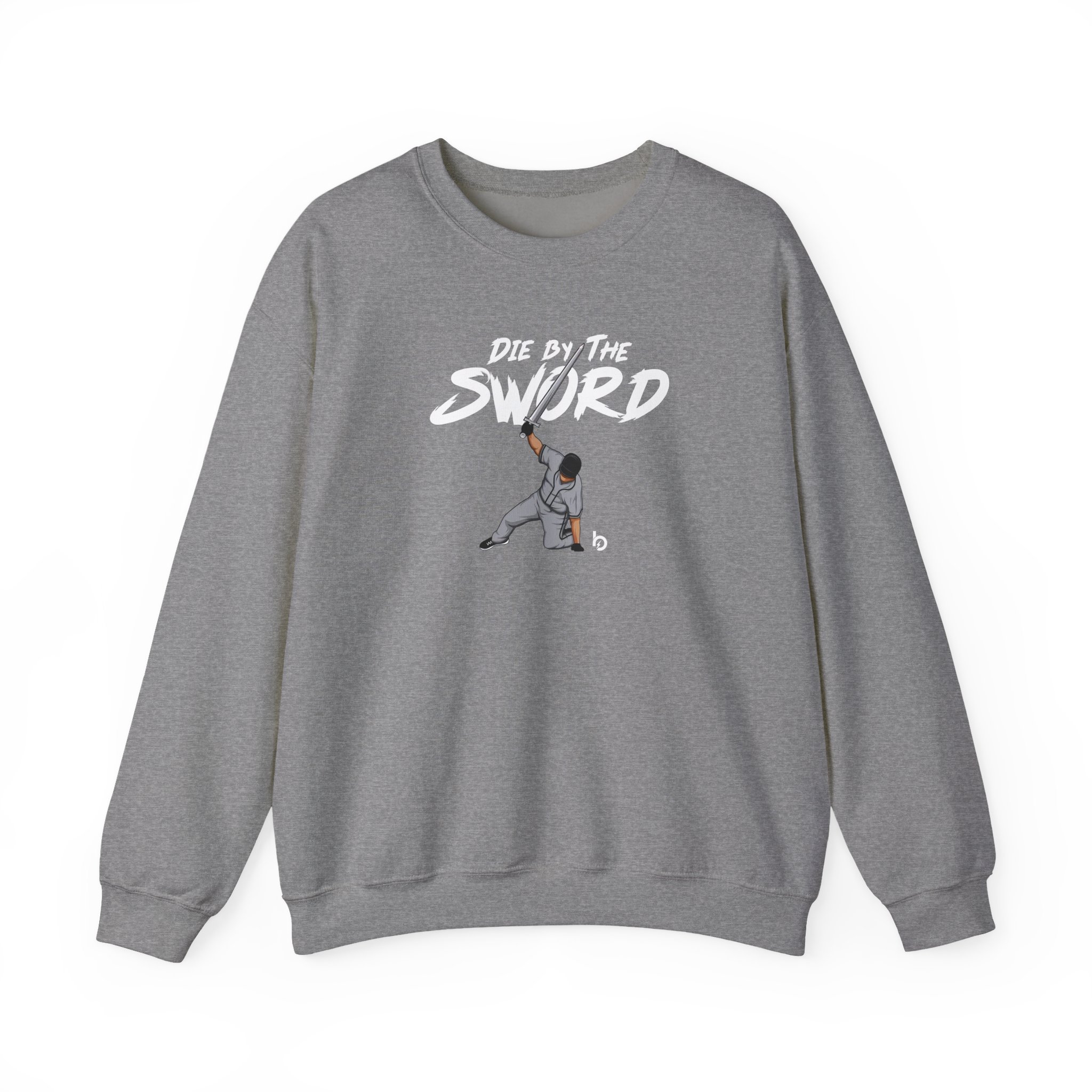 Trevor Bauer Die by the Sword Unisex Heavy Blendâ„¢ Crewneck Sweatshirt