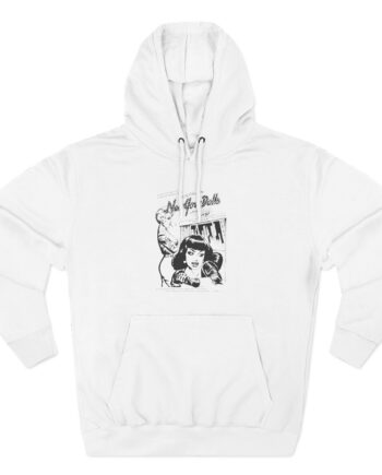 New York Dolls Three-Panel Fleece Hoodie