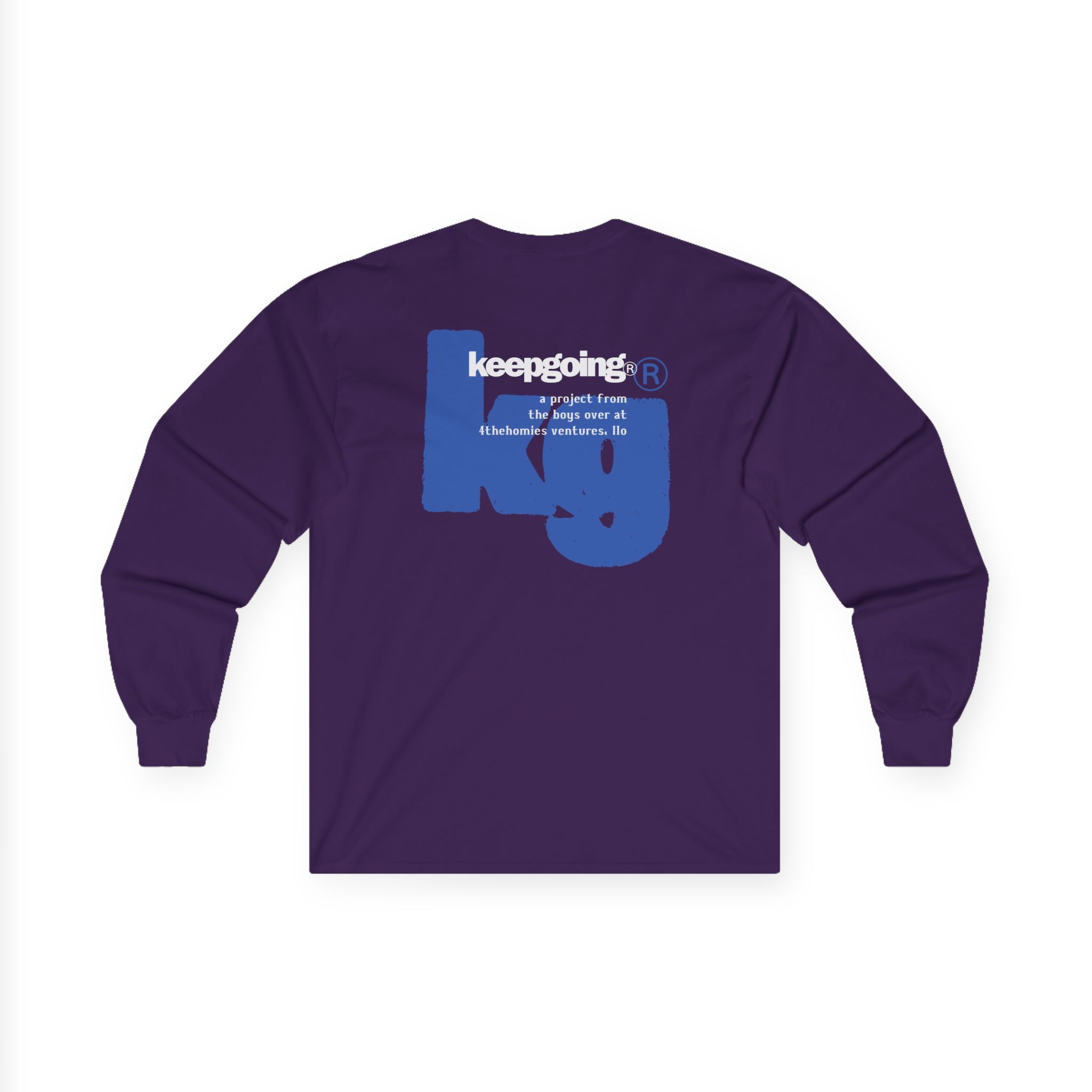 Mike Stud Keepgoing Core Unisex Ultra Cotton Long Sleeve Tee