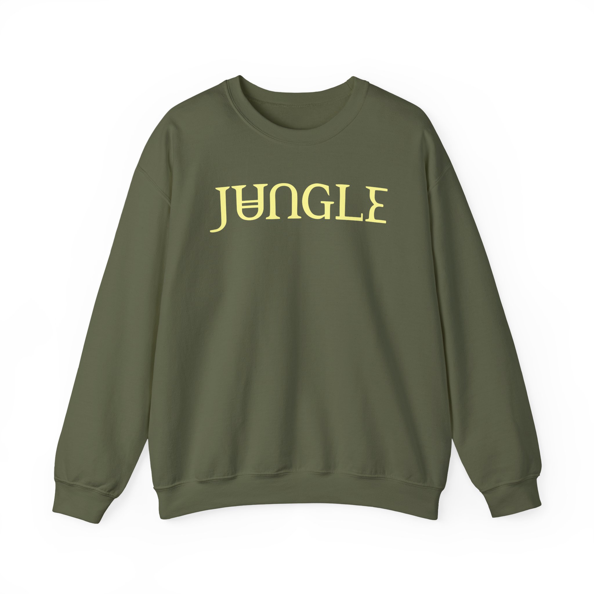 Embroidered Jungle Logo Unisex Heavy Blendâ„¢ Crewneck Sweatshirt