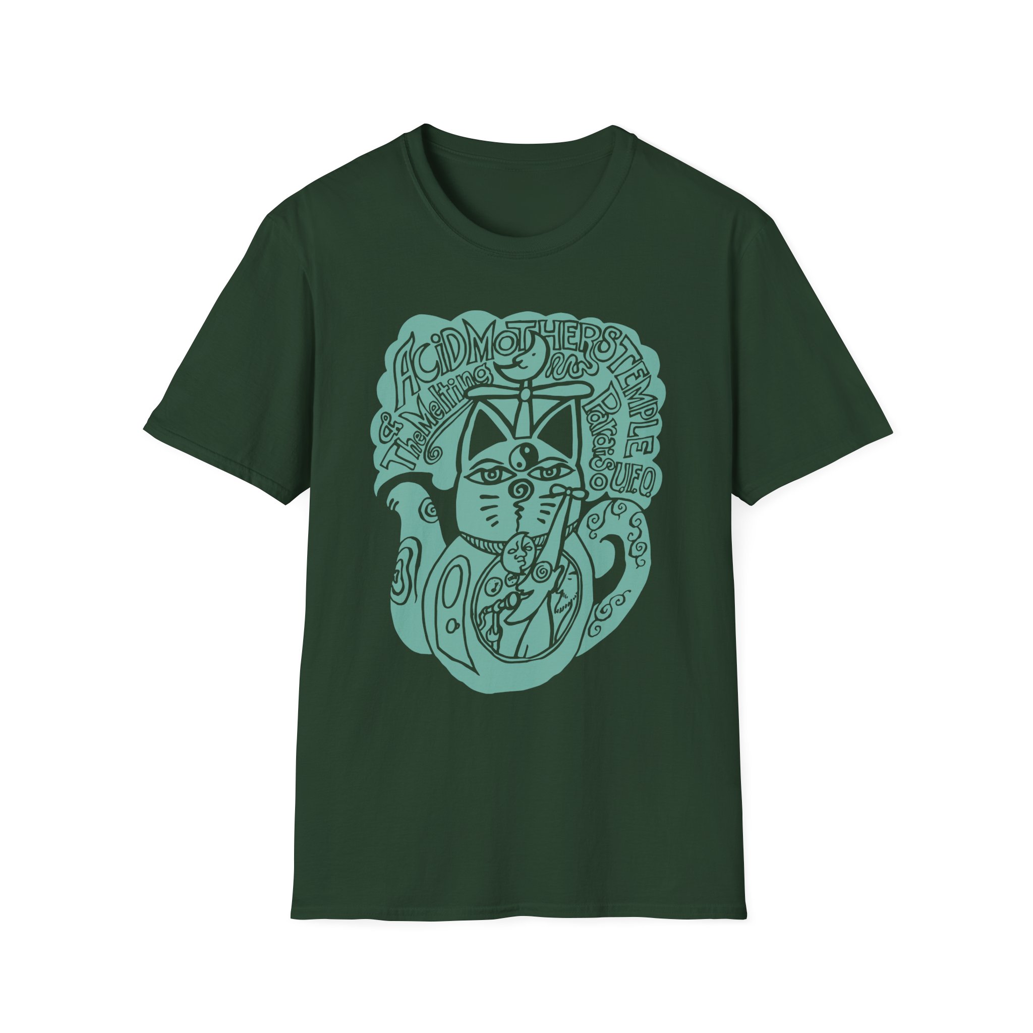 Acid Mothers Temple Teapot Unisex Softstyle T-Shirt