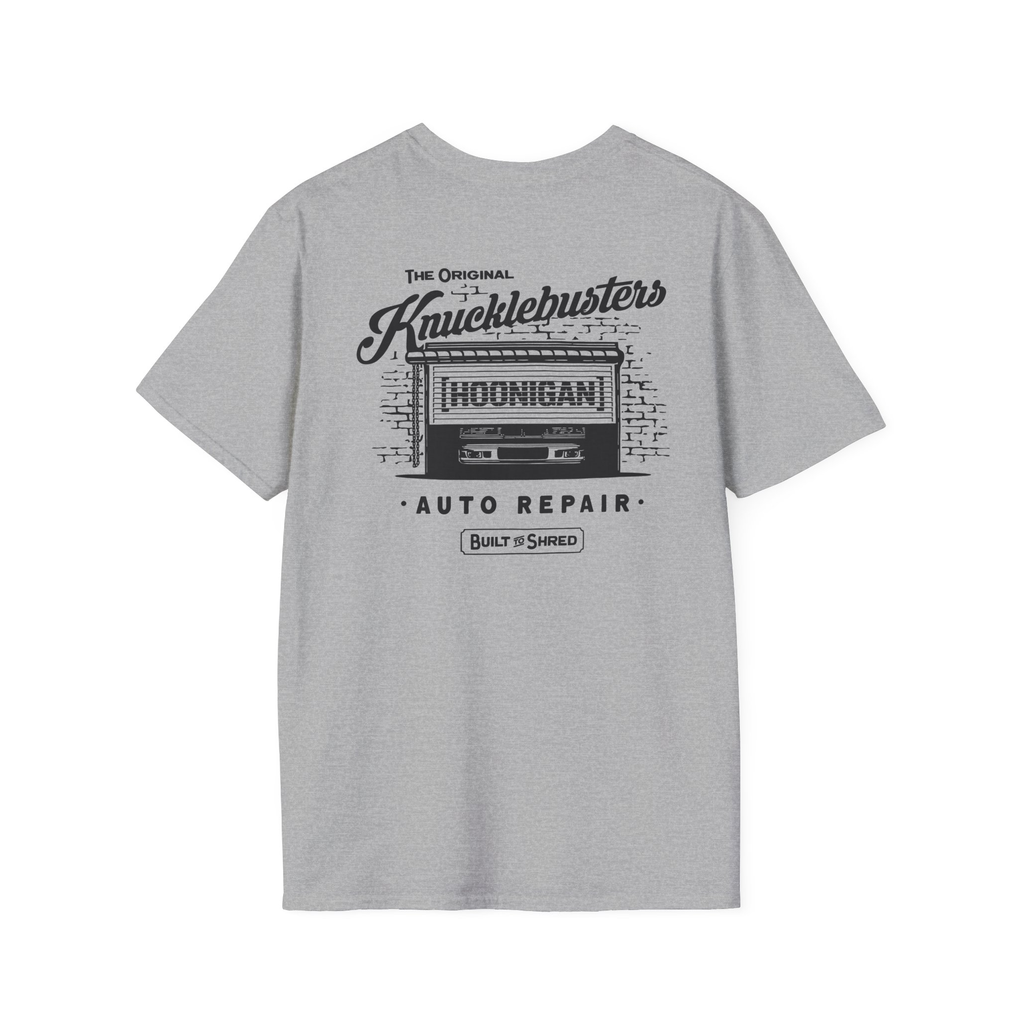 Hoonigan Knucklebusters Auto Repair Unisex Softstyle T-Shirt