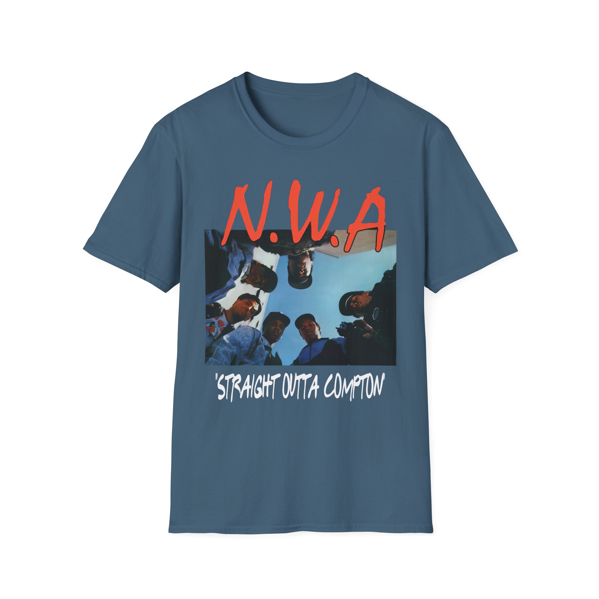 NWA Straight Outta Compton Unisex Softstyle T-Shirt