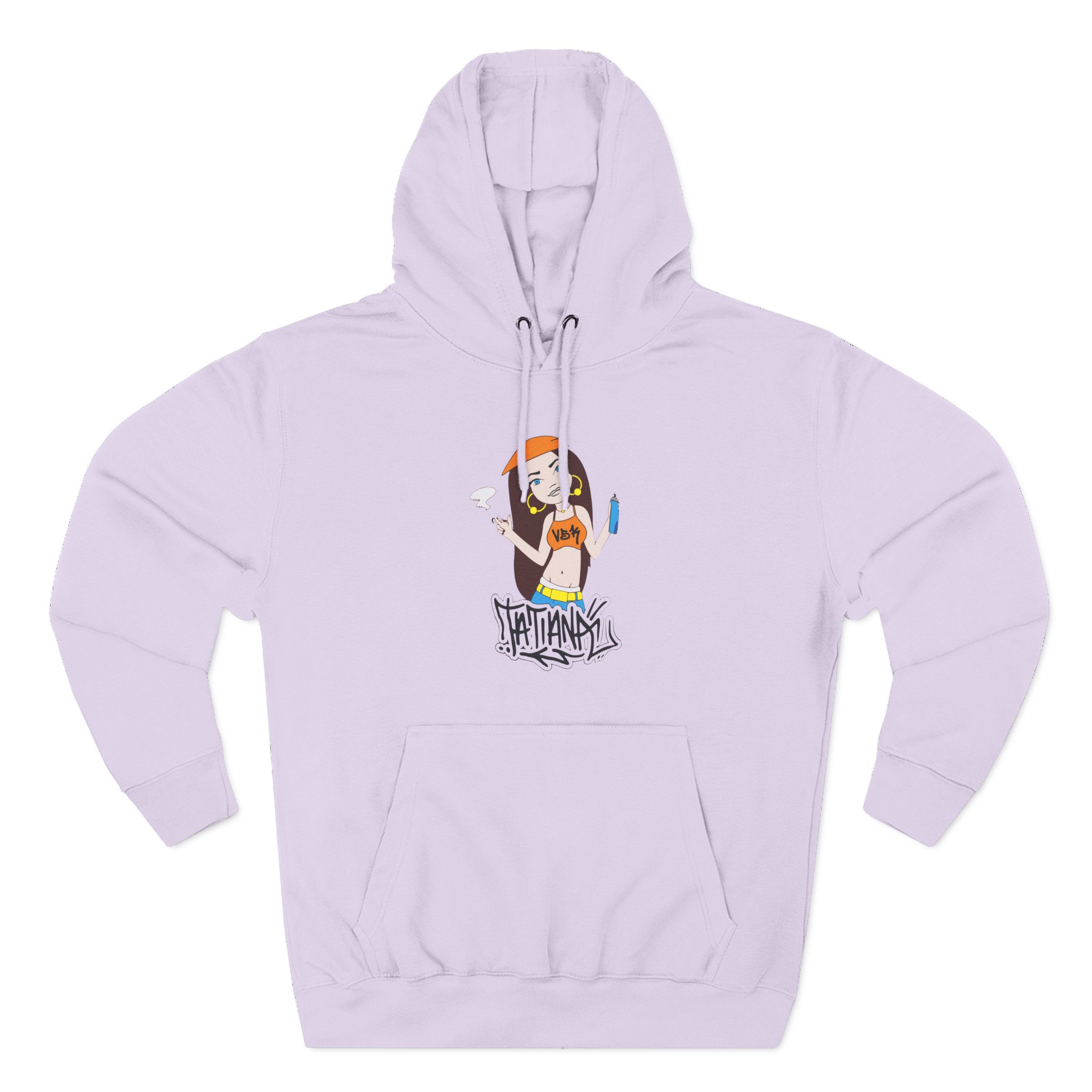 Kiz Tatiana Three-Panel Fleece Hoodie