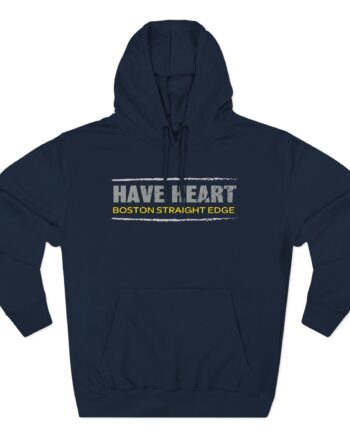 Have Heart Boston Straight Edge Three-Panel Fleece Hoodie