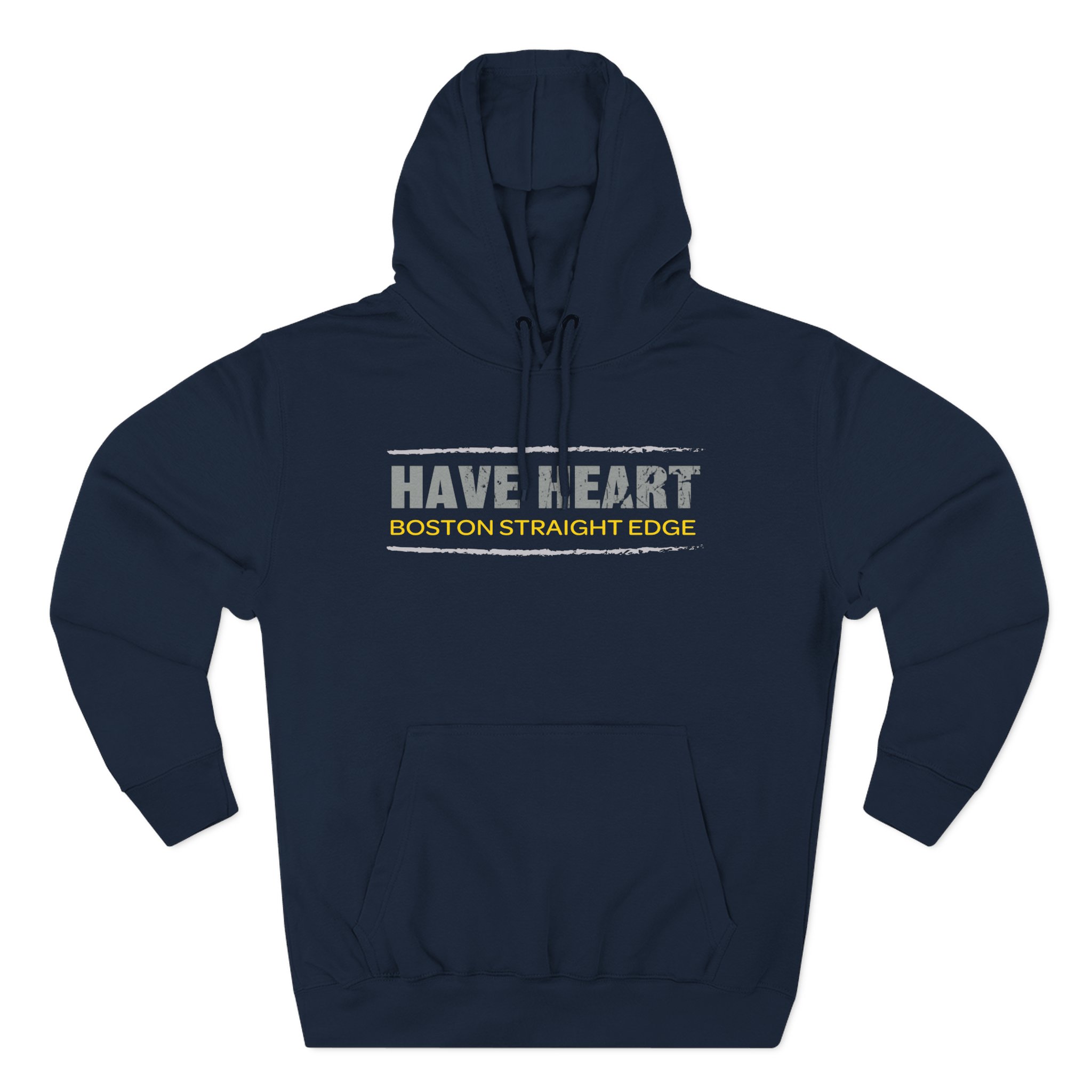 Have Heart Boston Straight Edge Three-Panel Fleece Hoodie