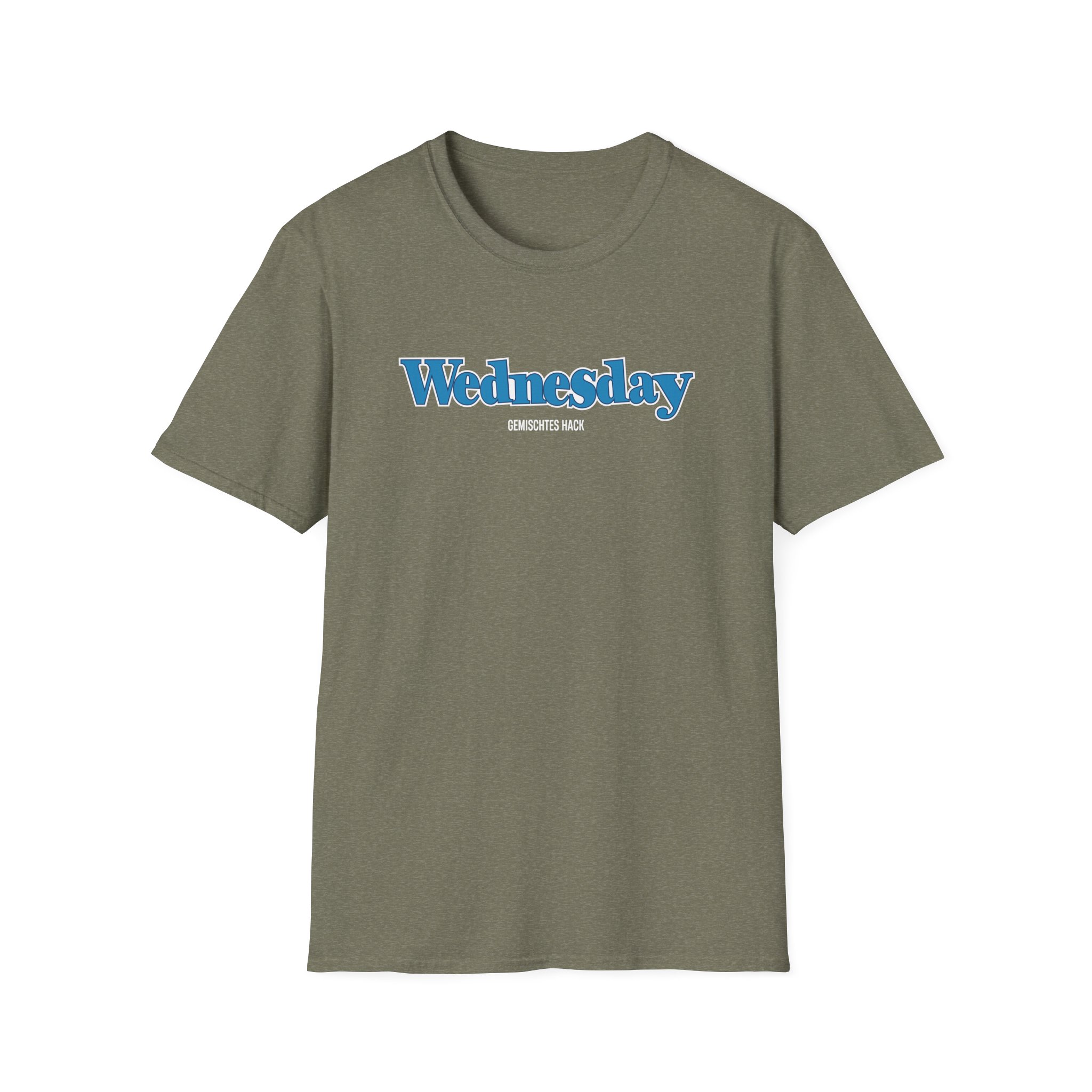 Gemischtes Hack Wednesday Unisex Softstyle T-Shirt