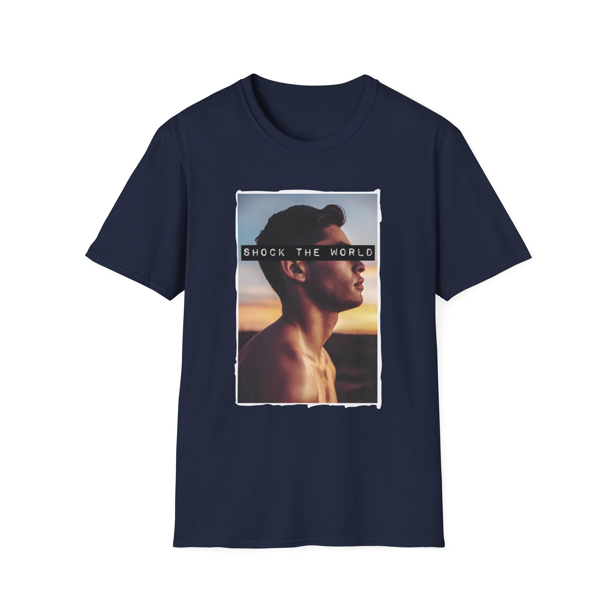 Ryan Garcia Shock the World Unisex Softstyle T-Shirt