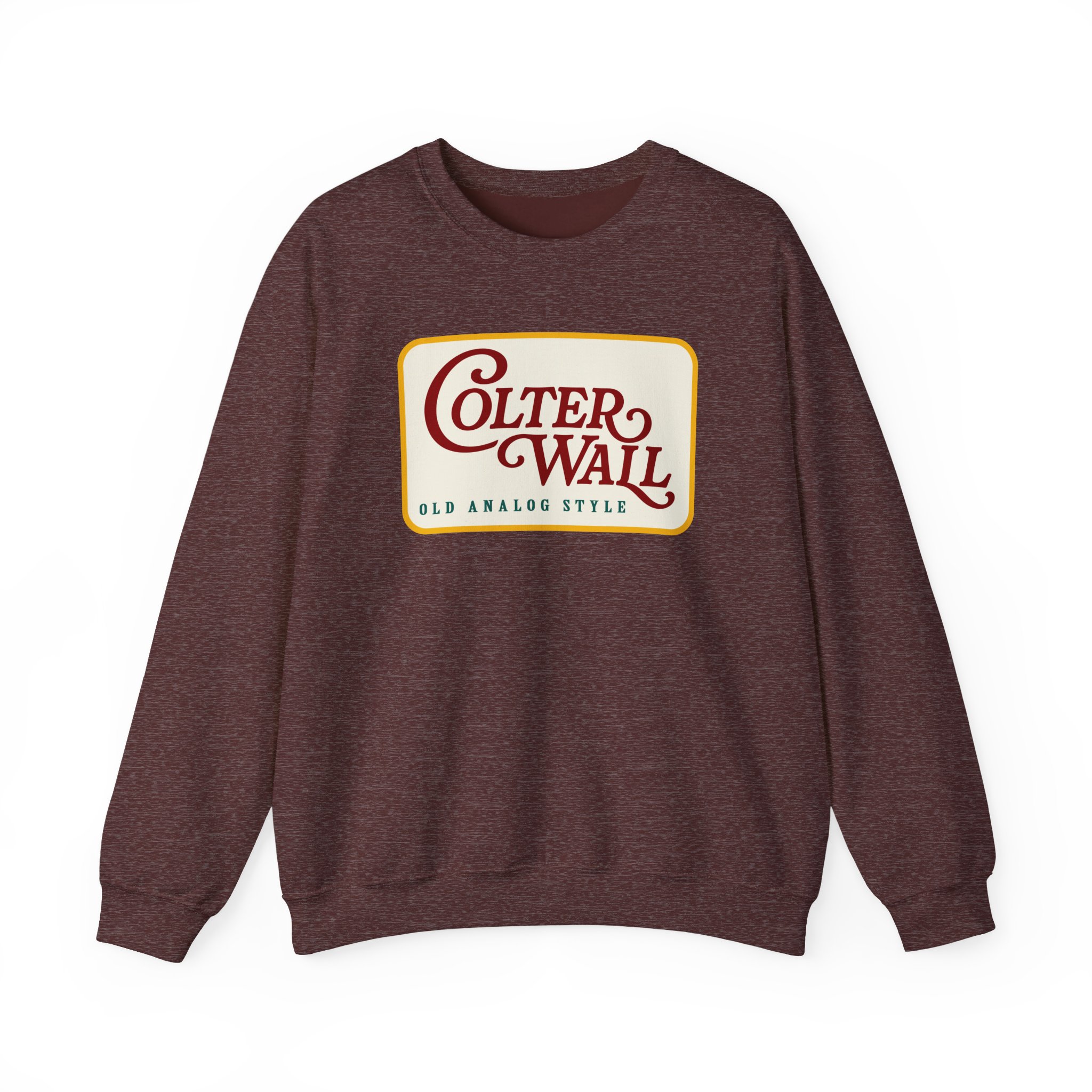 Colter Wall Old Analog Style Unisex Heavy Blendâ„¢ Crewneck Sweatshirt