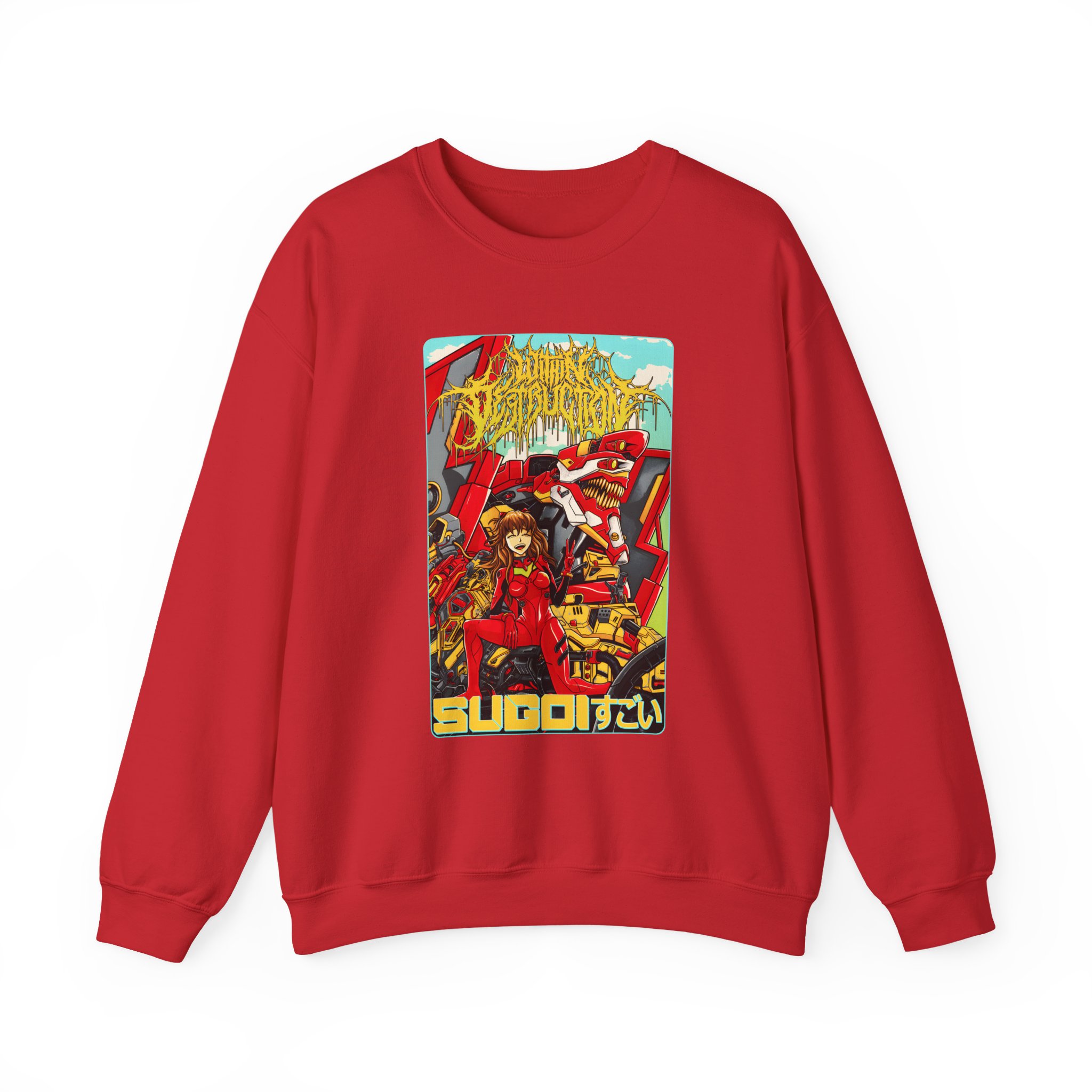 Within Destruction Asuka Unisex Heavy Blend Crewneck Sweatshirt