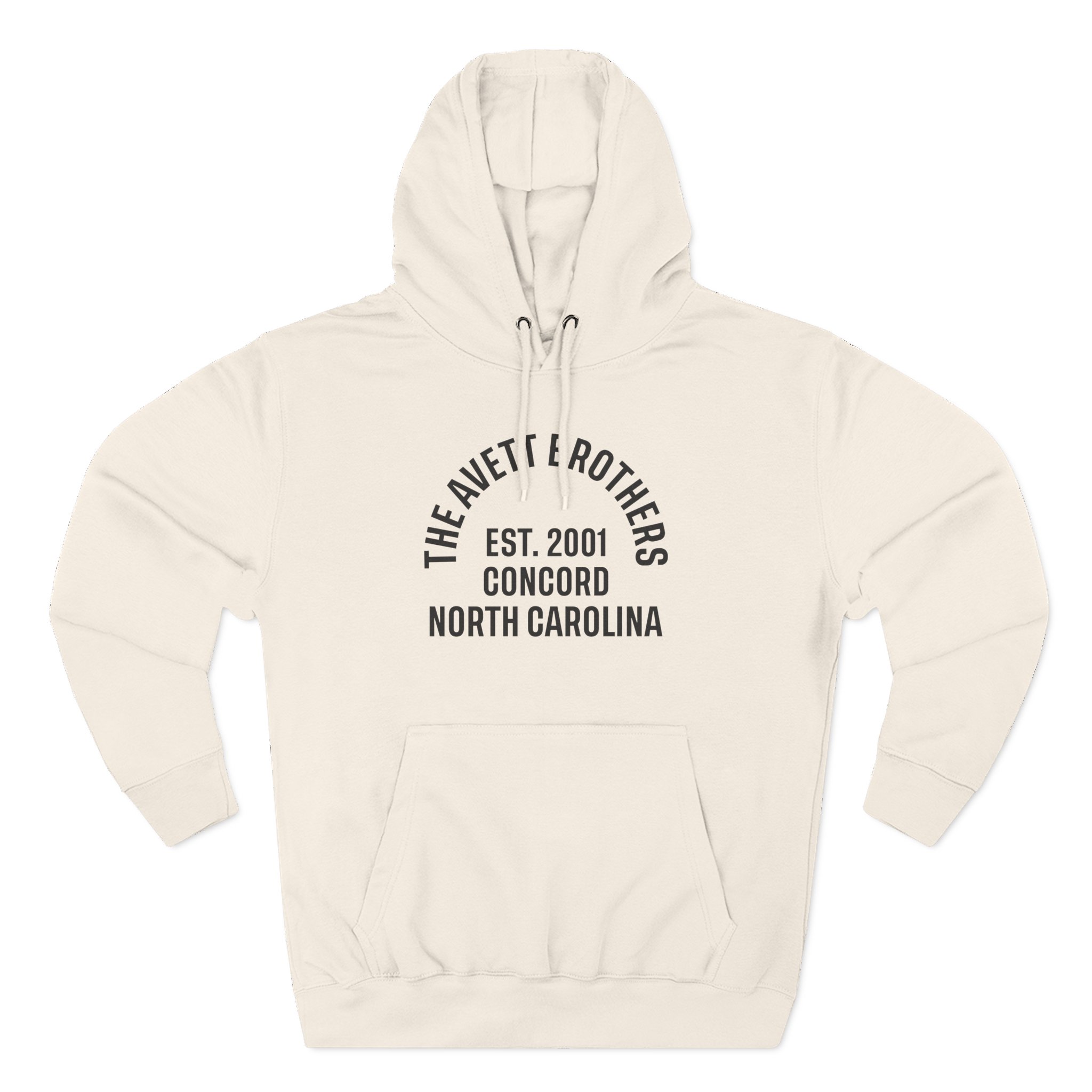 Avett Brothers Est 2001 Ringer Three-Panel Fleece Hoodie