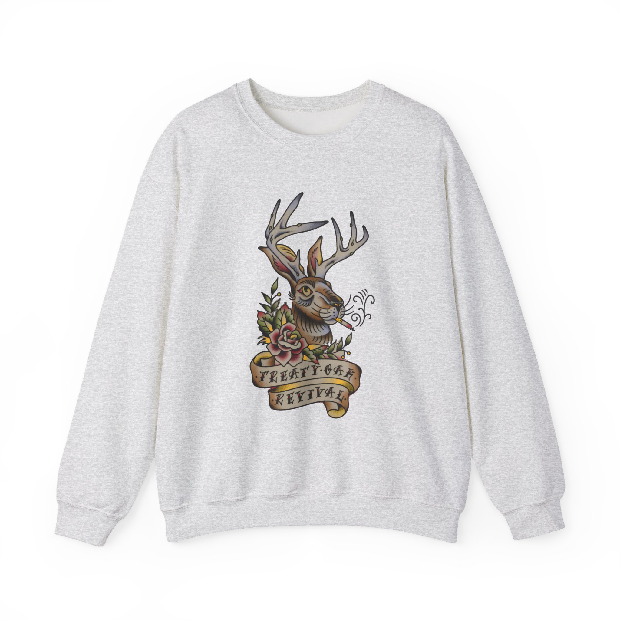 Treaty Oak Revival Jack Rabbit Unisex Heavy Blendâ„¢ Crewneck Sweatshirt