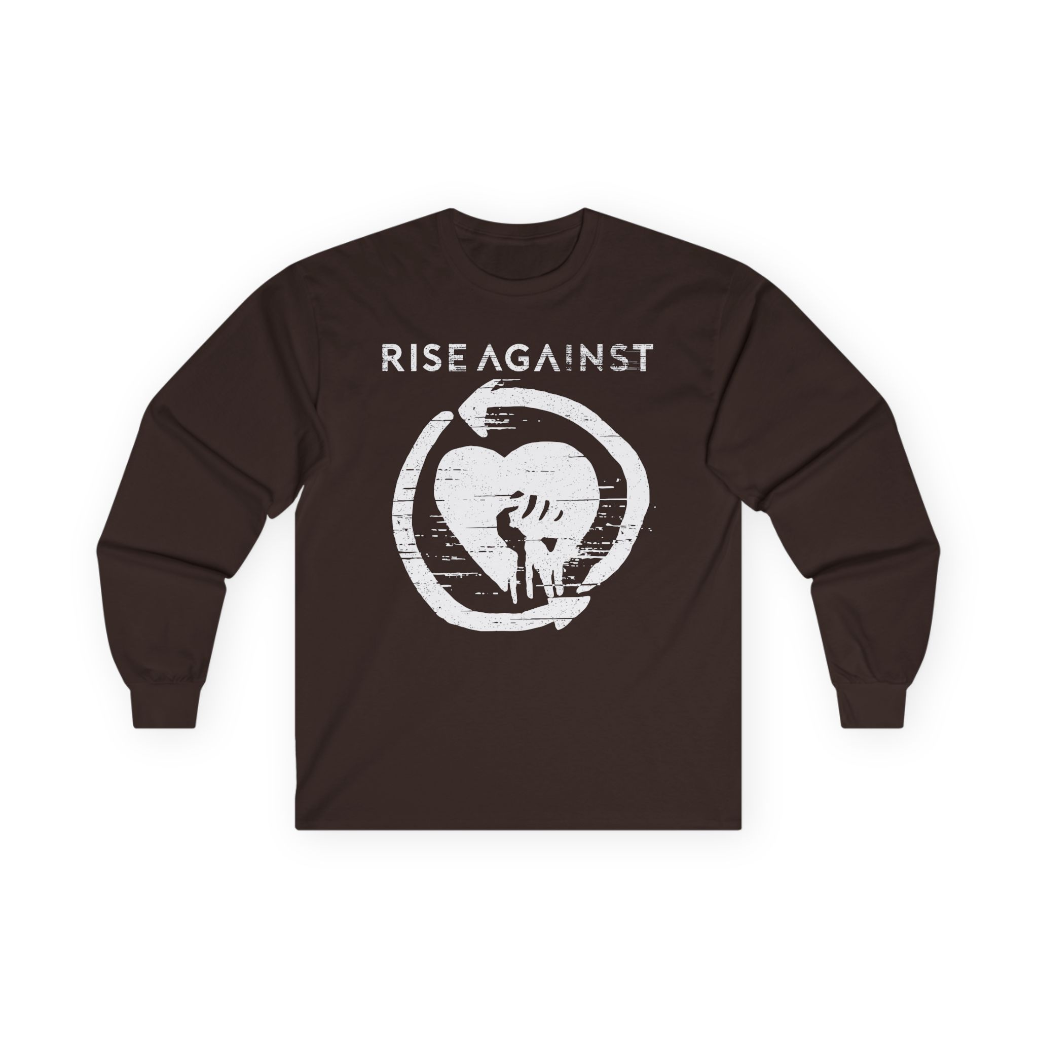 Rise Against Heartfist Babygrow Unisex Ultra Cotton Long Sleeve Tee