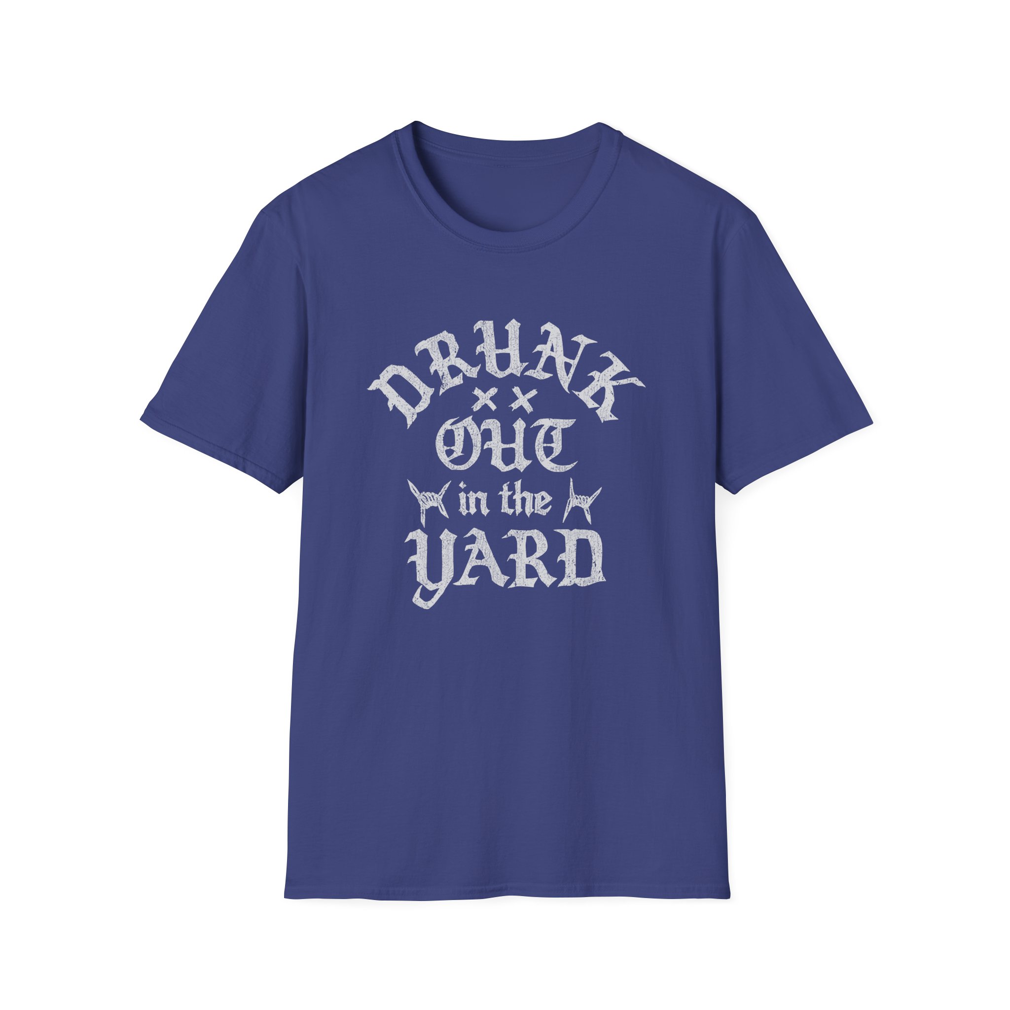 Hardy Drunk Out in the Yard Unisex Softstyle T-Shirt