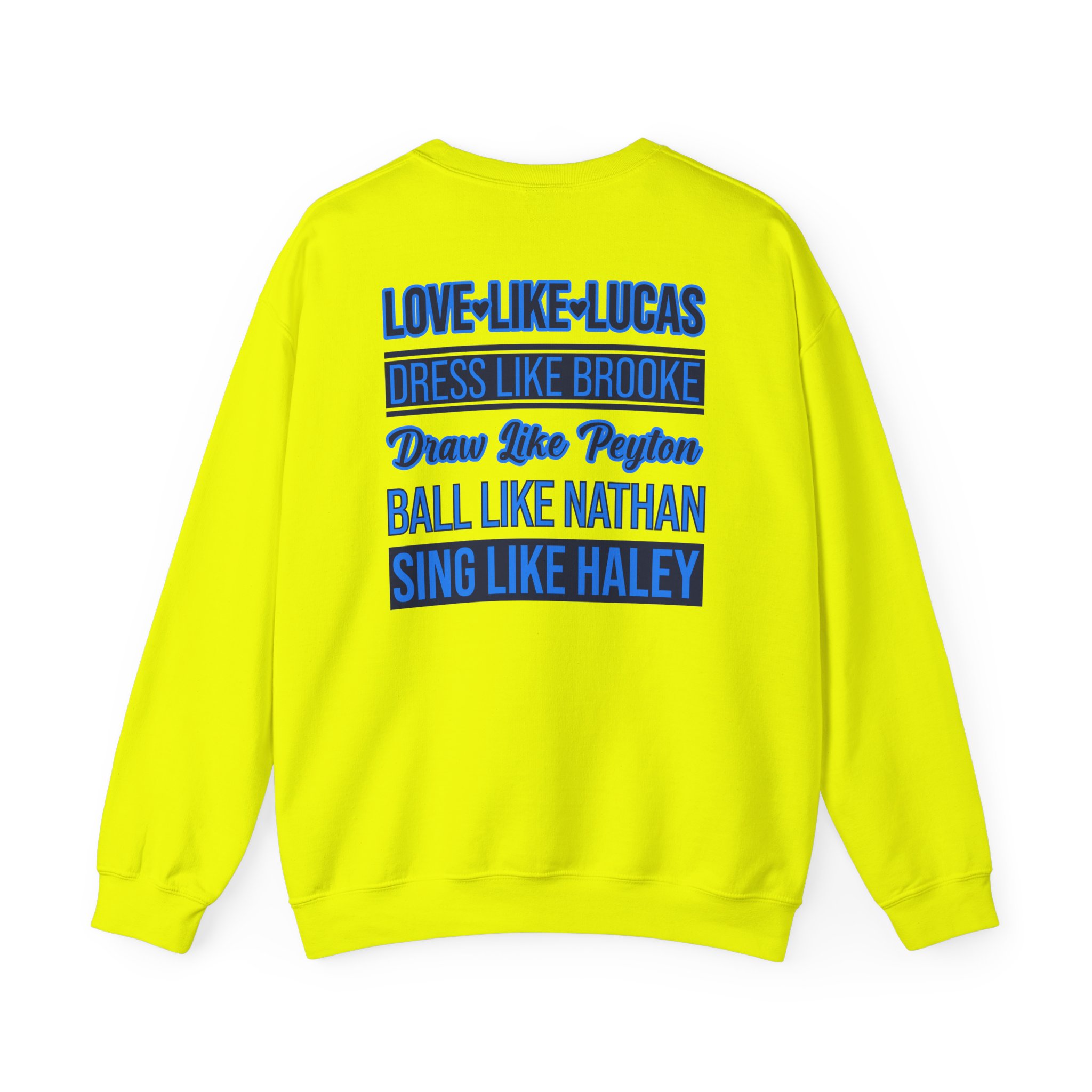 One Tree Hill Love Like Lucas Unisex Heavy Blend Crewneck Sweatshirt