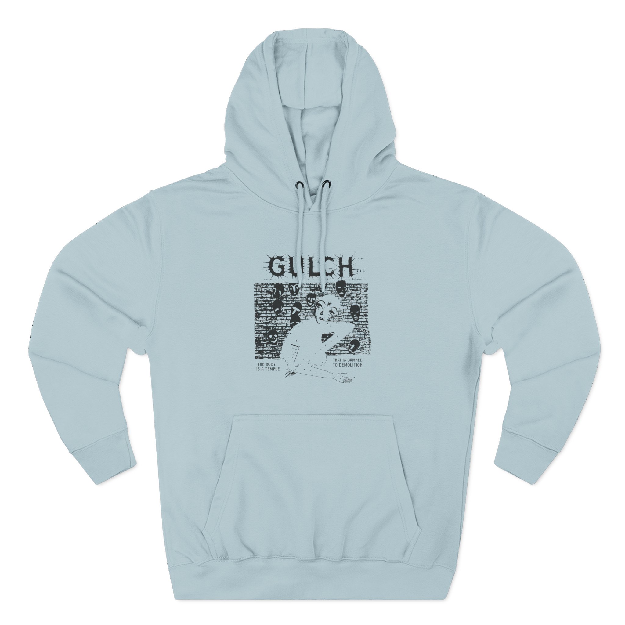 Gulch Band Three-Panel Fleece Hoodie