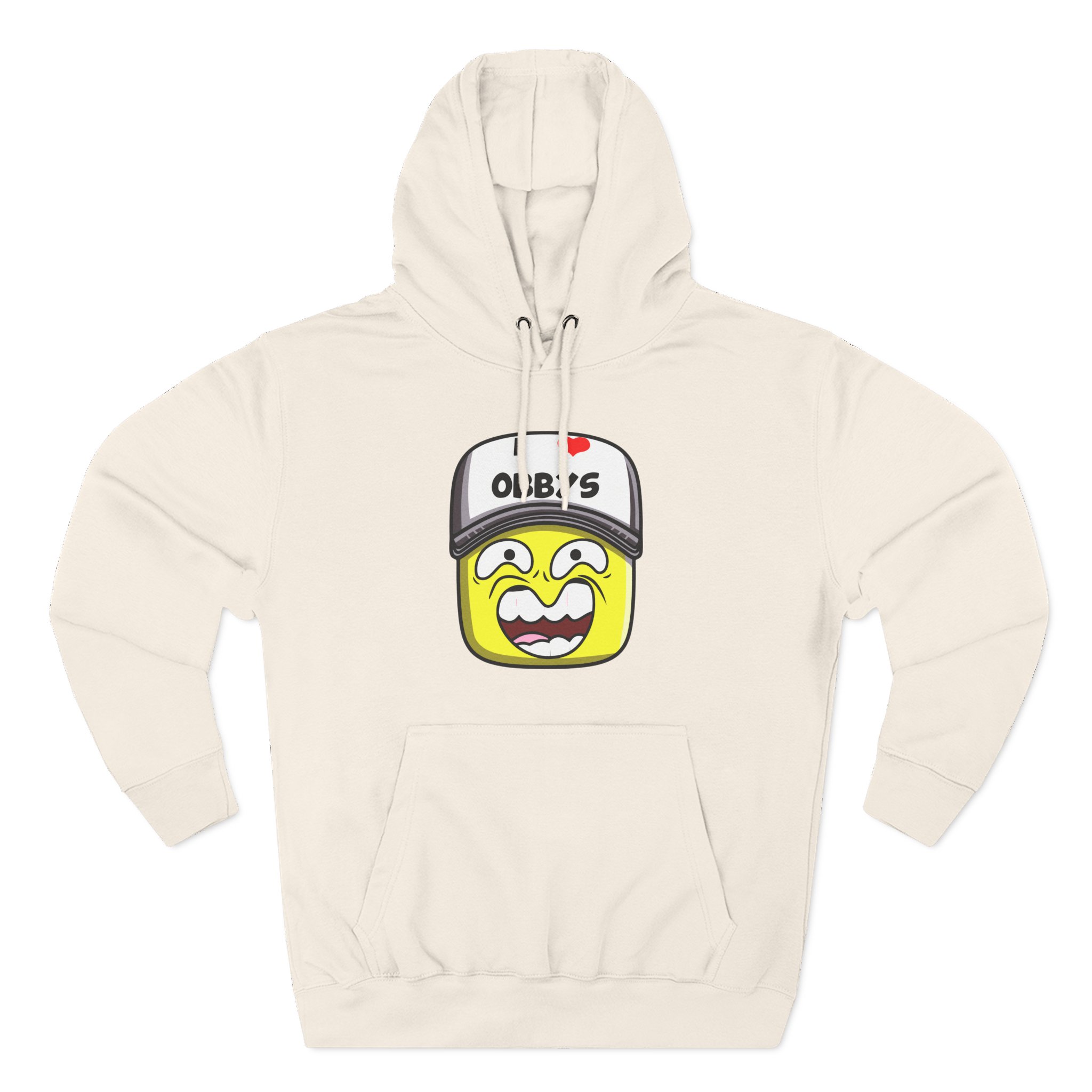 Riderkoo Three-Panel Fleece Hoodie
