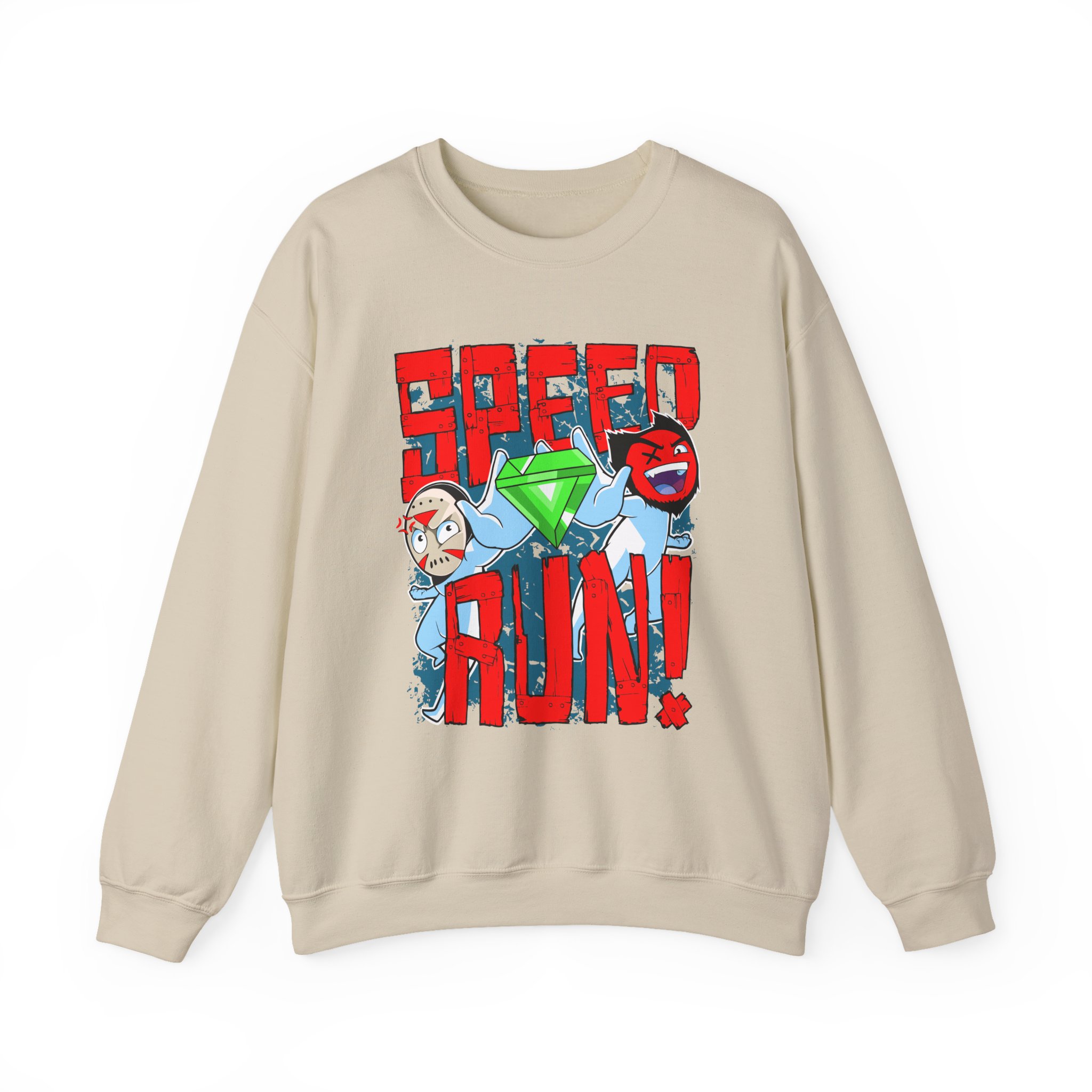 H2odelirious Speed Run Unisex Heavy Blendâ„¢ Crewneck Sweatshirt