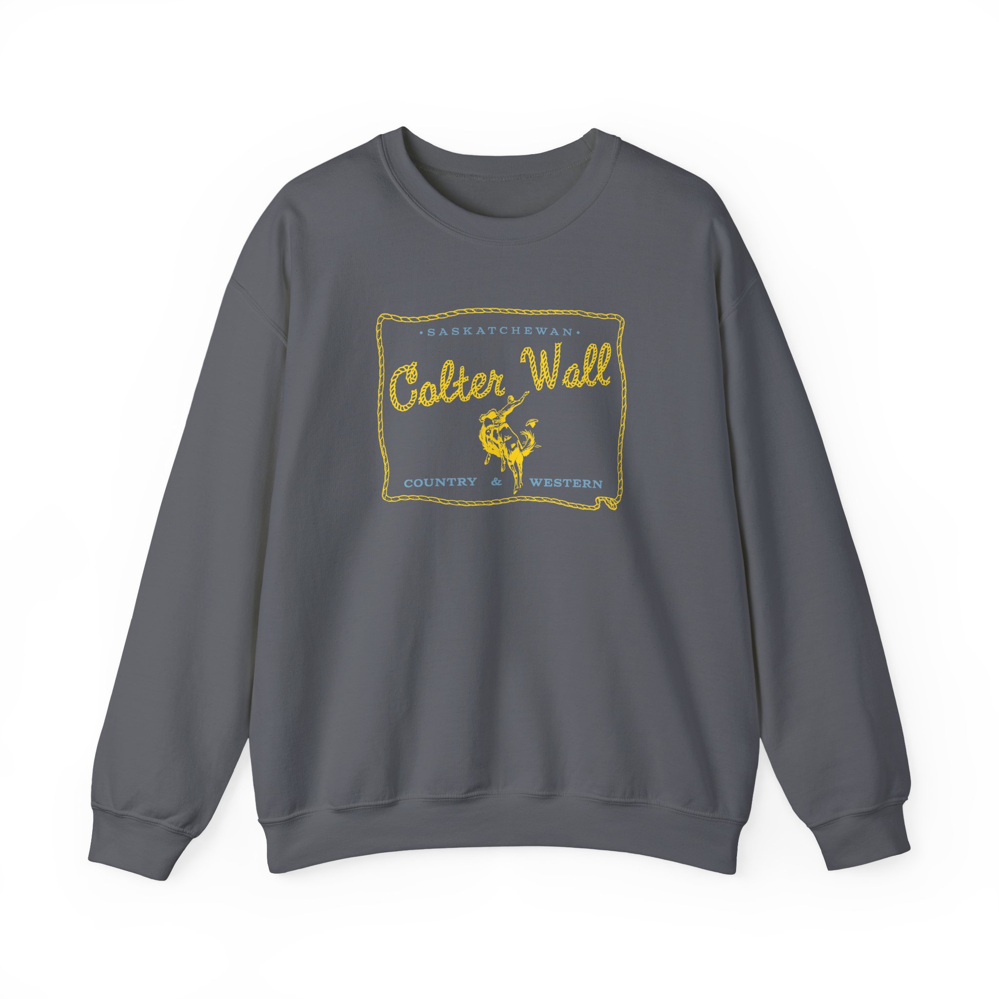 Colter Wall Saskatchewan Unisex Heavy Blendâ„¢ Crewneck Sweatshirt